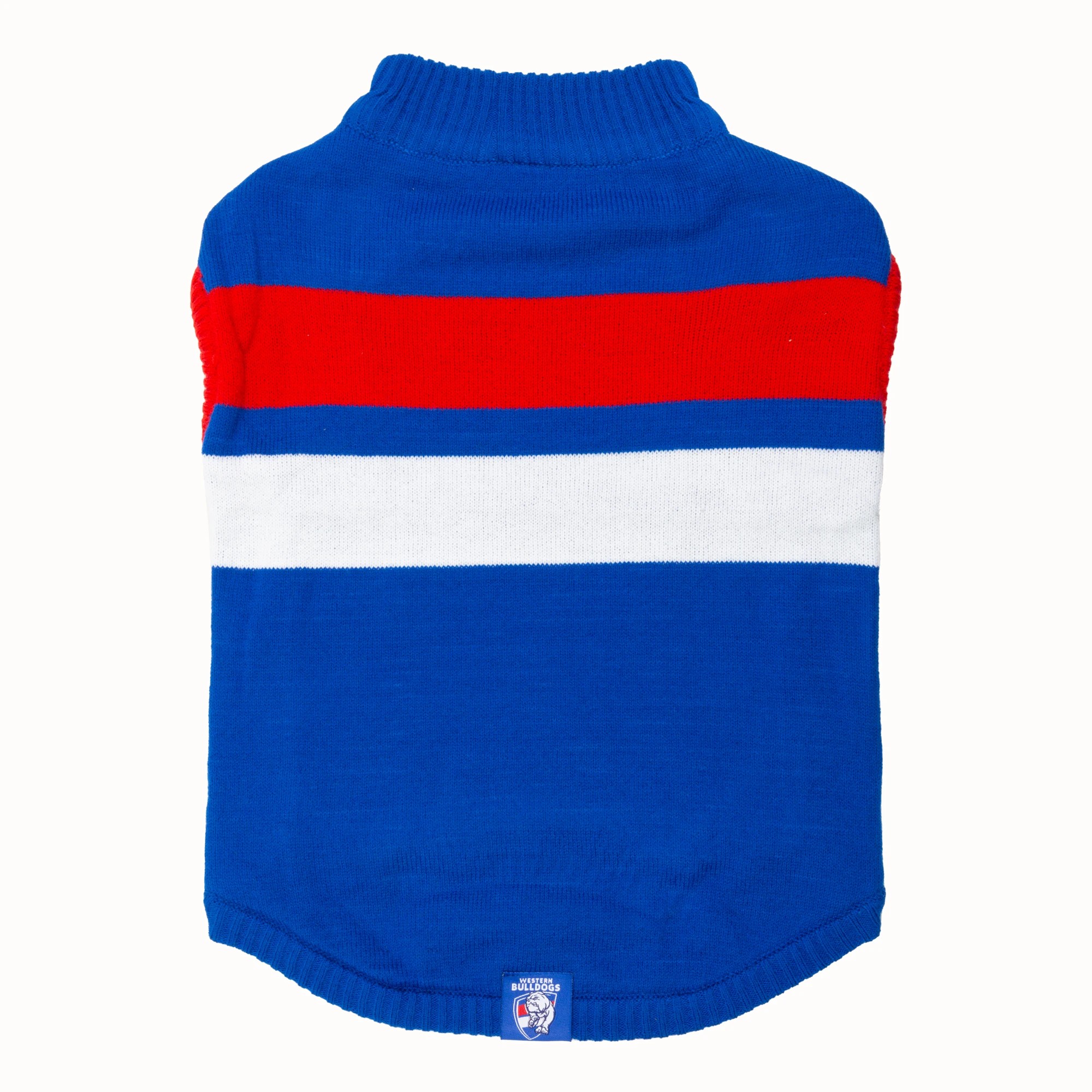 1 AFL Western Bulldogs Pet Jumper - Small, 1 of 4