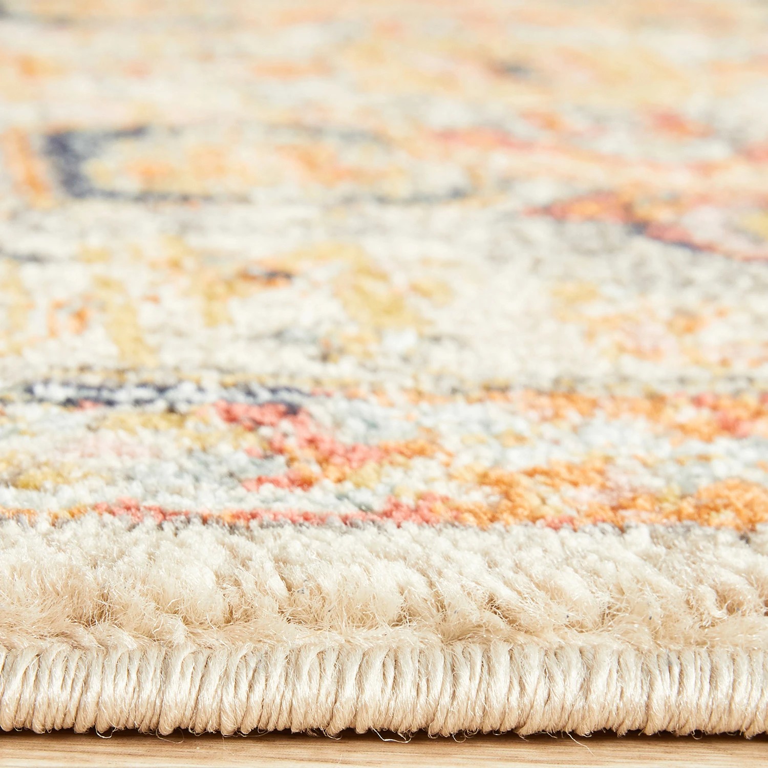 7 Common Ground Rugs Eterna 850 300x80cm - Medium Runner Power Loomed Pet Friendly Rug - Beige, 7 of 9