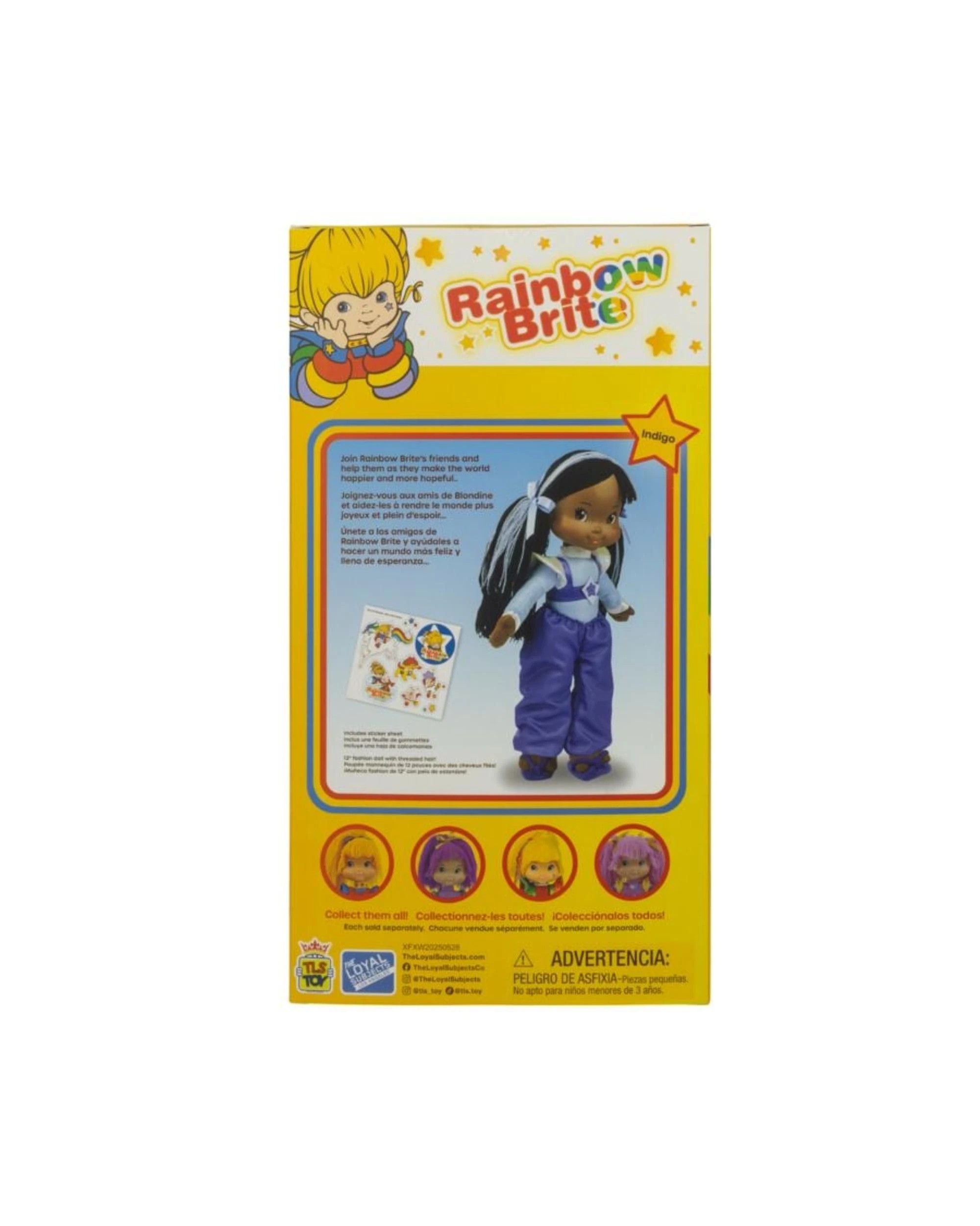 7 Rainbow Brite Indigo 12 inch Plush Doll, 7 of 7