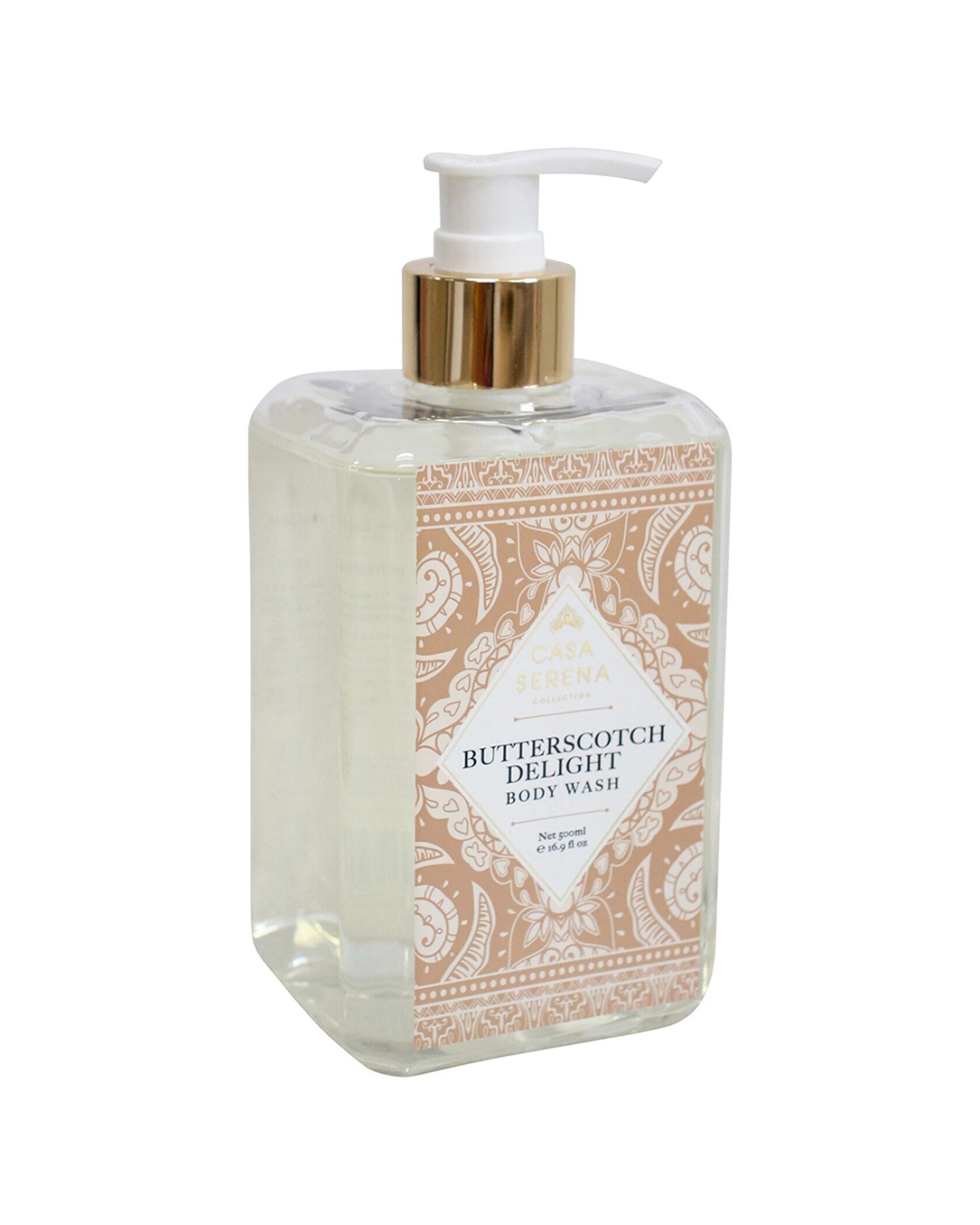 1 LVD Casa Serena 500ml Body Wash Liquid - Butterscotch - Clear, 1 of 3
