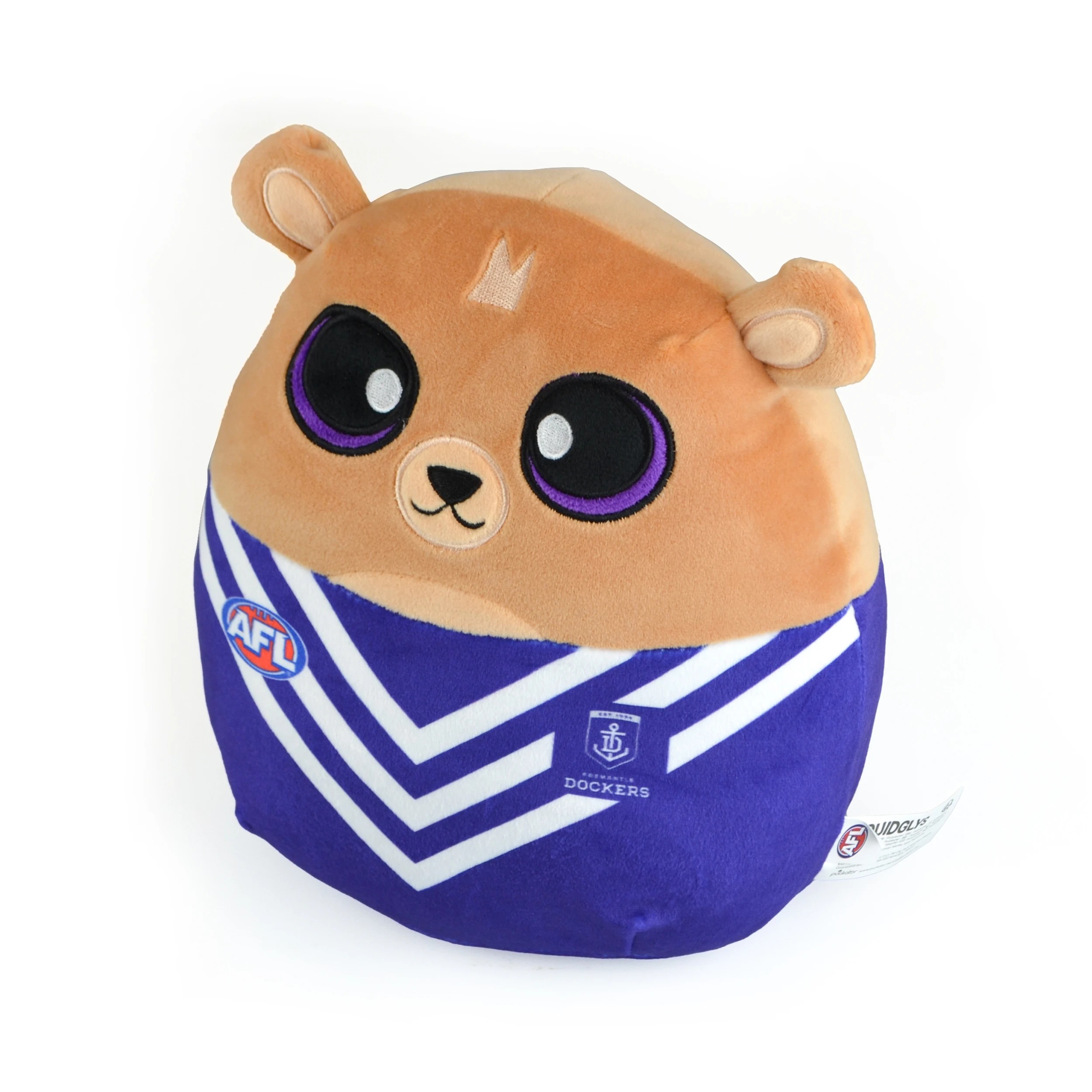 2 AFL Squidglys Fremantle Plush Toy, 2 of 2