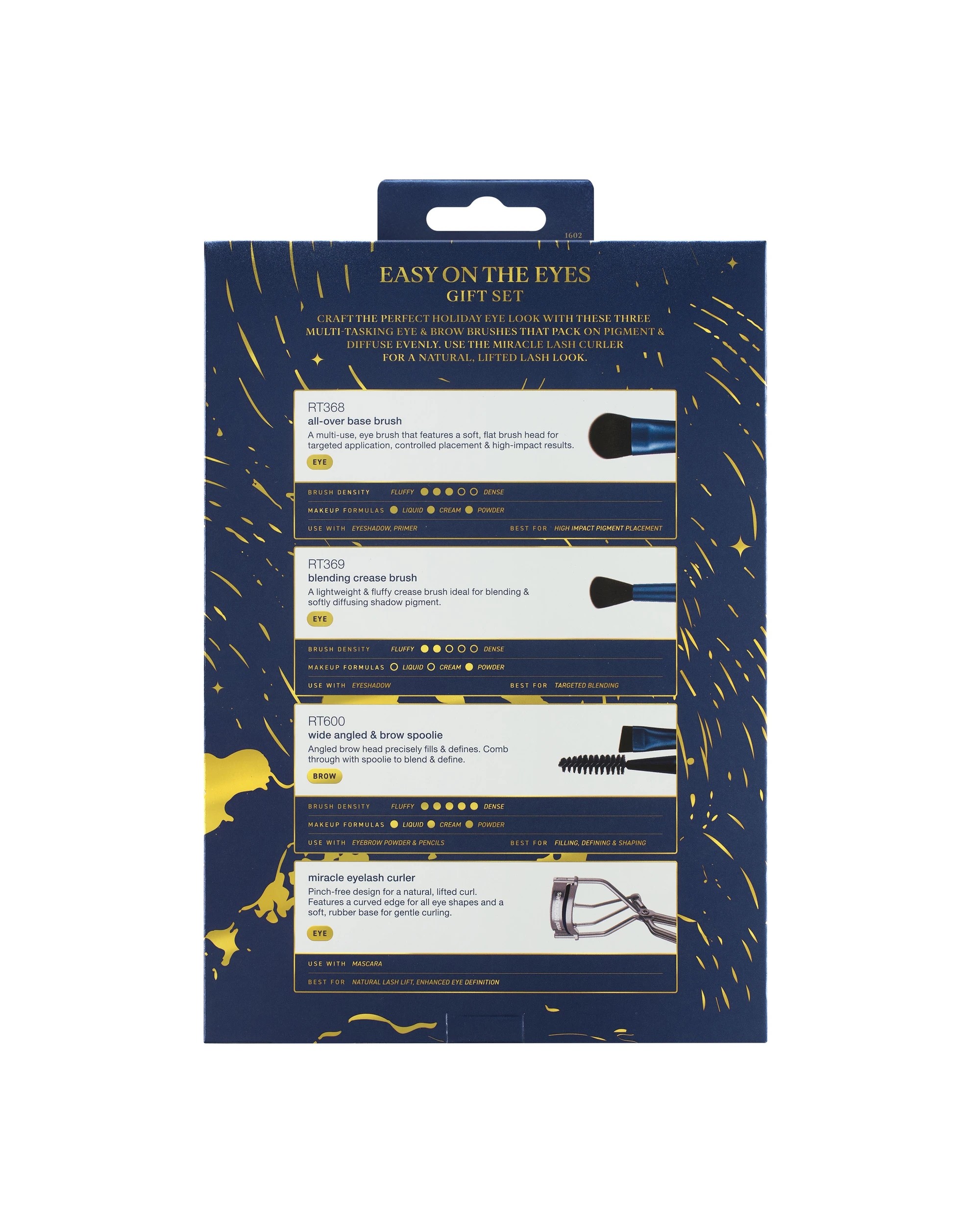 Real Techniques 4 Piece Easy on the Eyes Gift Set - Kmart