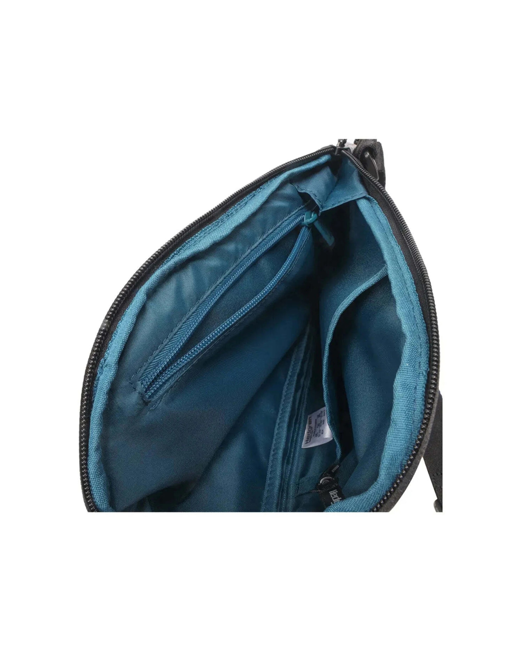 7 Hedgren Frame Flat Monosling Bag Medium Water Repellent Polyester - Silver, 7 of 7