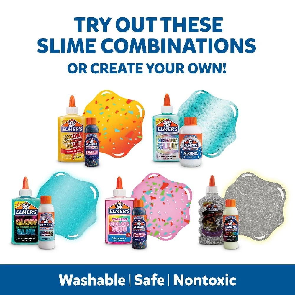 3 Elmer's Celebration Slime Kit, 3 of 4