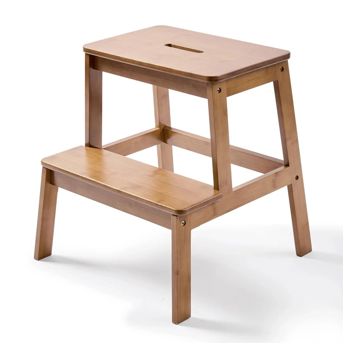3 Walnut Look Step Stool, 3 of 6