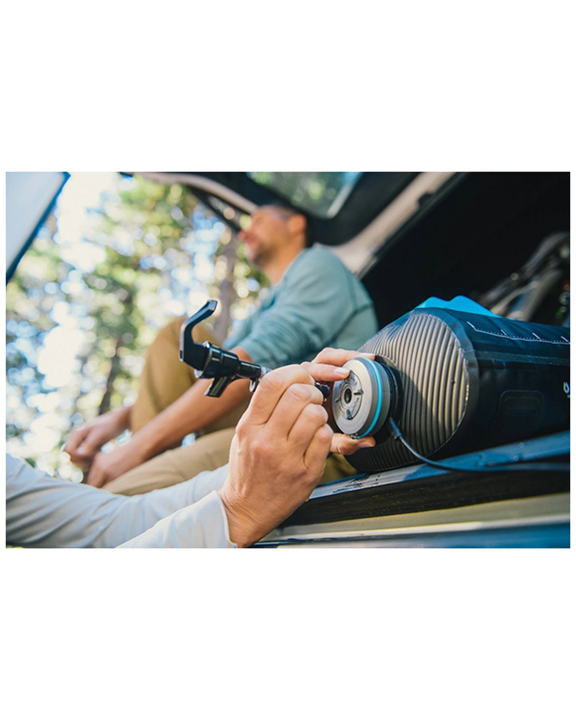 8 Hydrapak Expedition 8 Ltr Water Container Plug-N-Play Cap Collapsible Waterproof - Black, 8 of 8