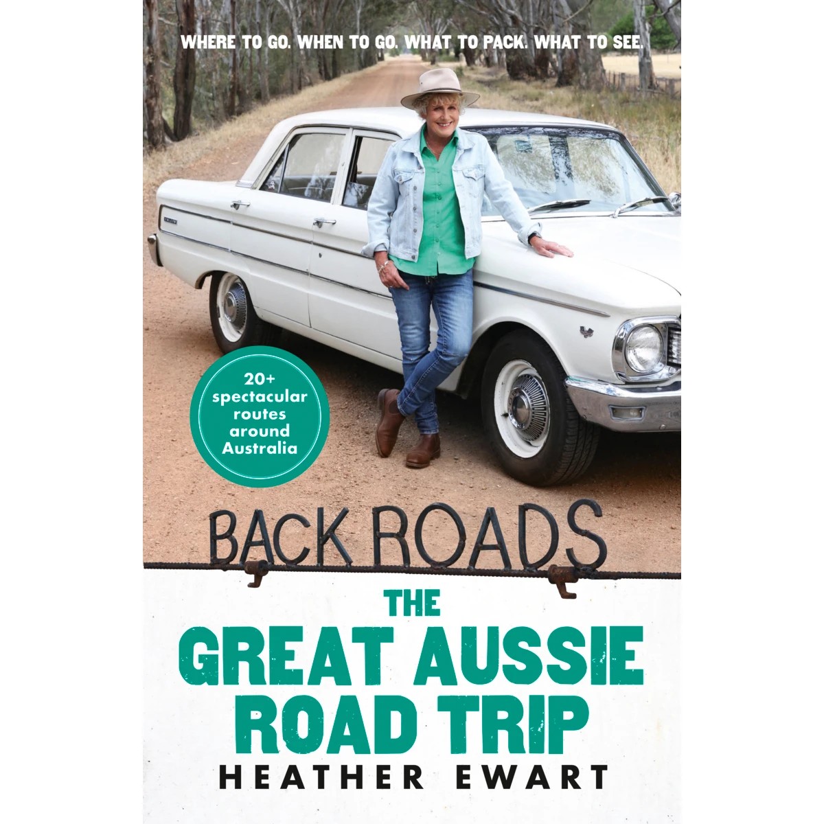 1 Back Roads: The Great Aussie Road Trip by Heather Ewart - Book