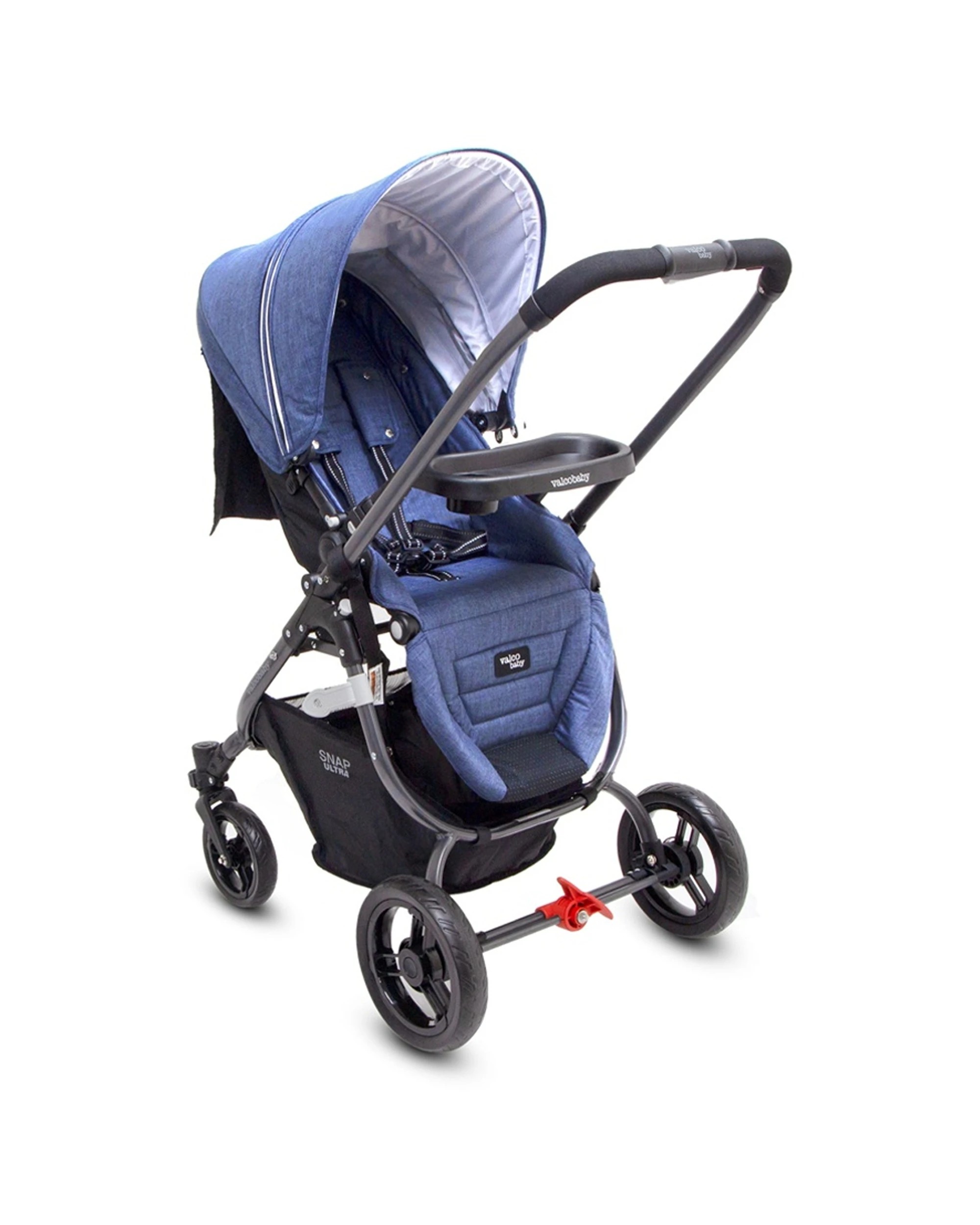 9 ValcoBaby Snap Ultra Stroller Reversible Seat Compact Fold Pram Denim - Blue, 9 of 9