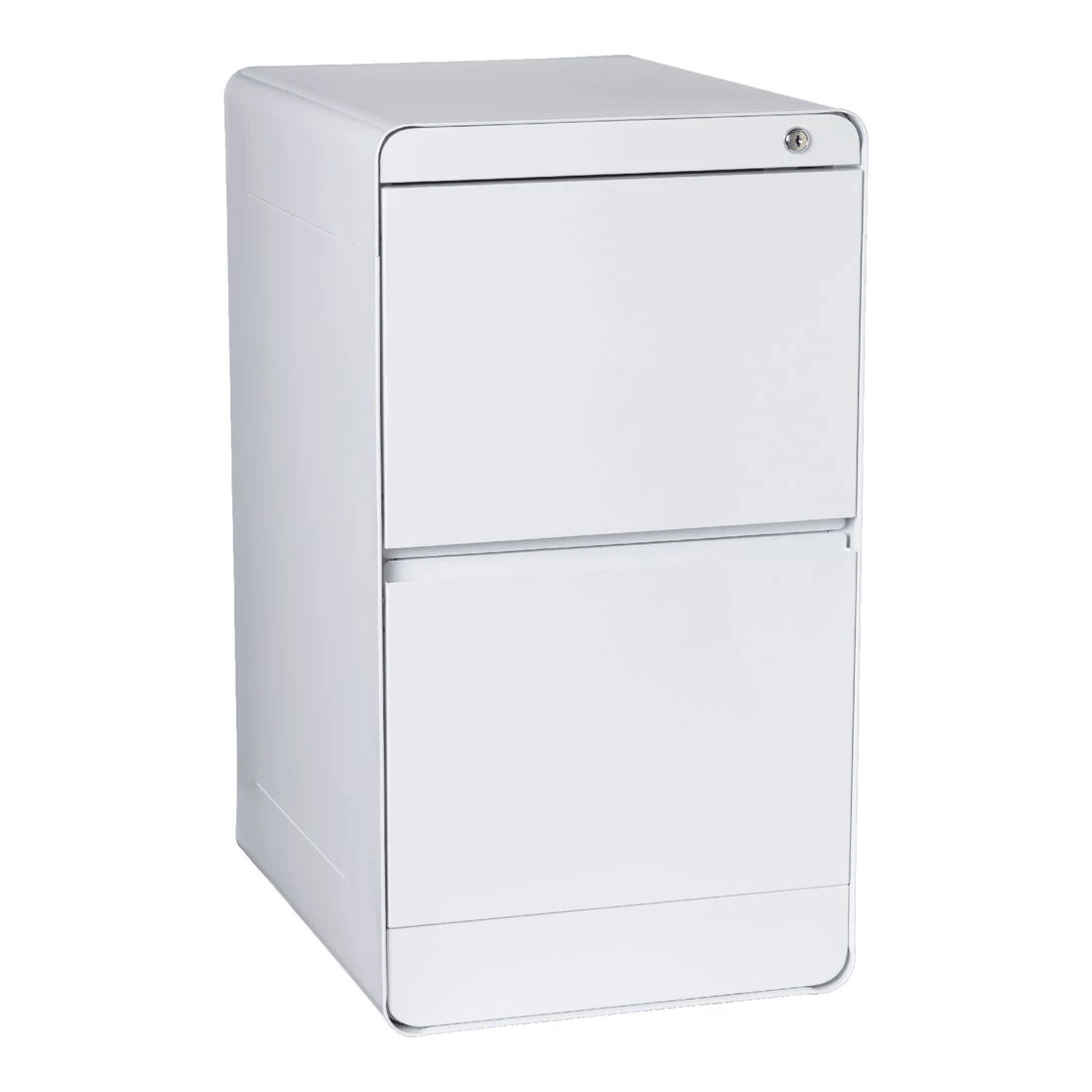 2 Otto Venturo 2 Drawer Filing Cabinet White, 2 of 6