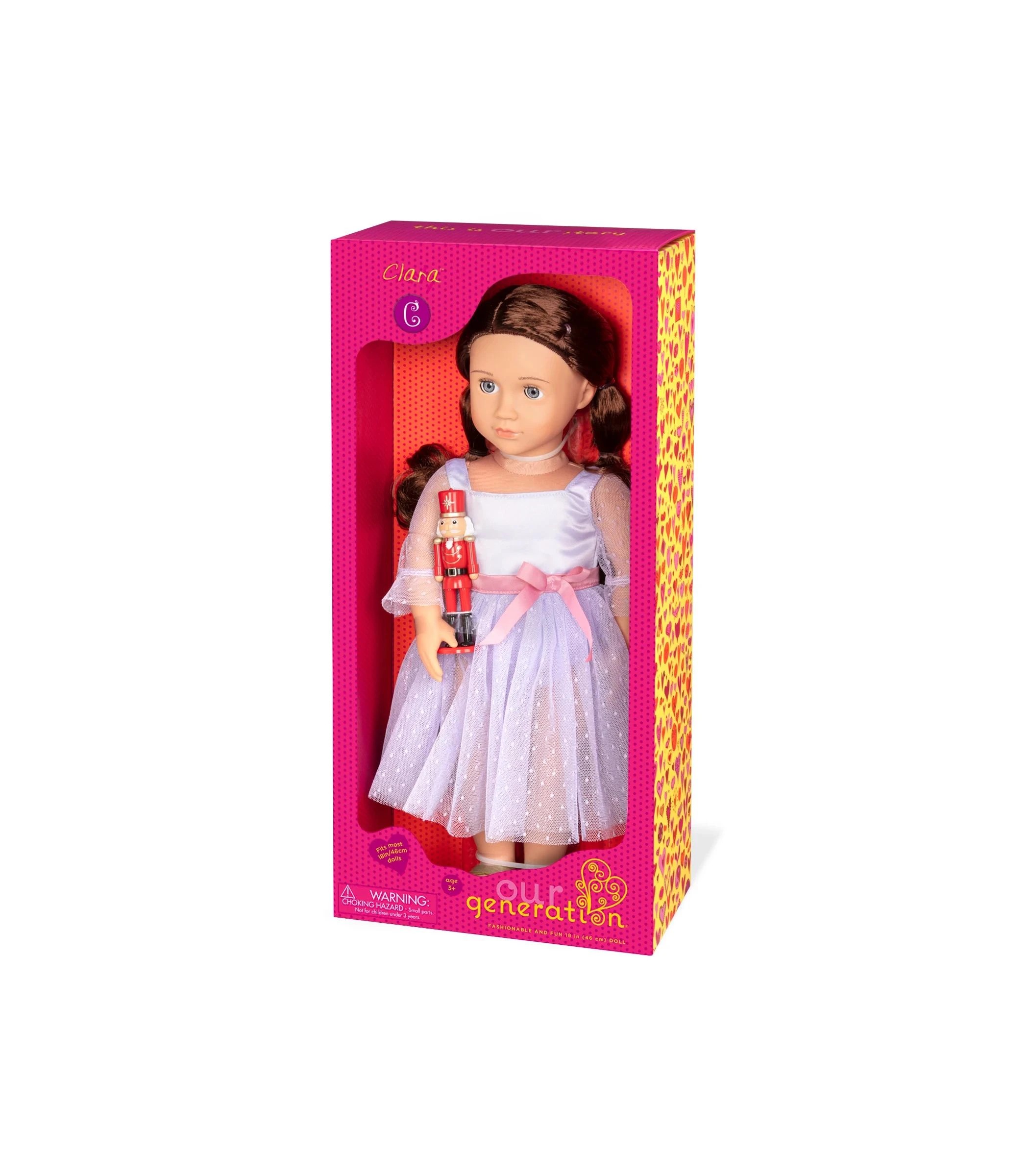 1 Our Generation Ballerina Doll with Nutcracker, 1 of 3