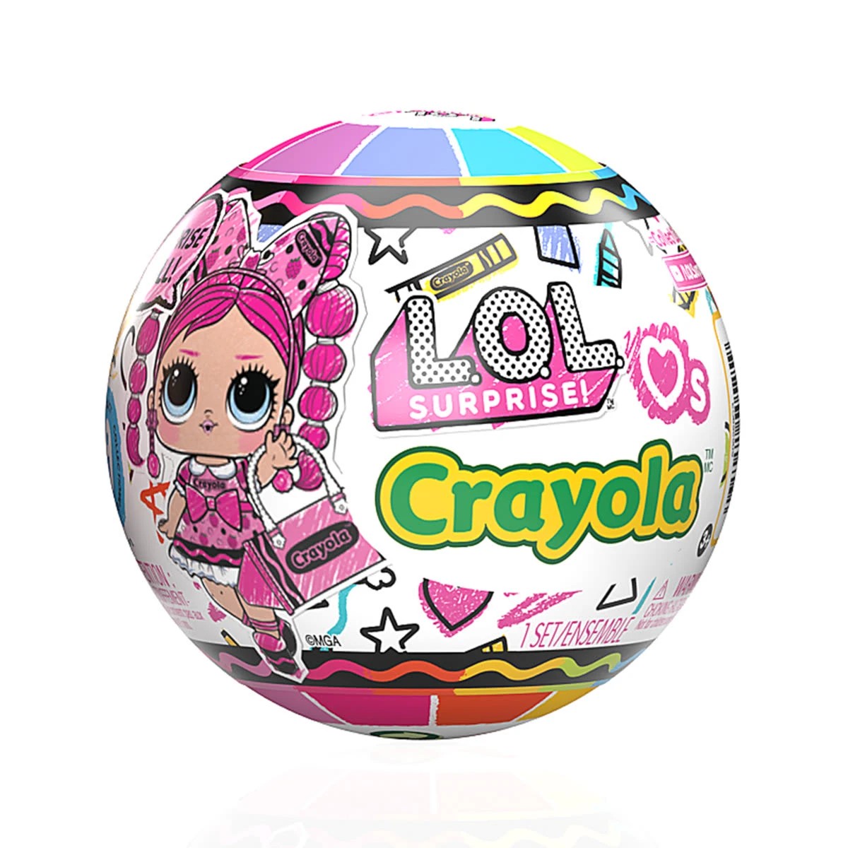 2 L.O.L. Surprise! Loves Crayola Tots - Assorted, 2 of 7