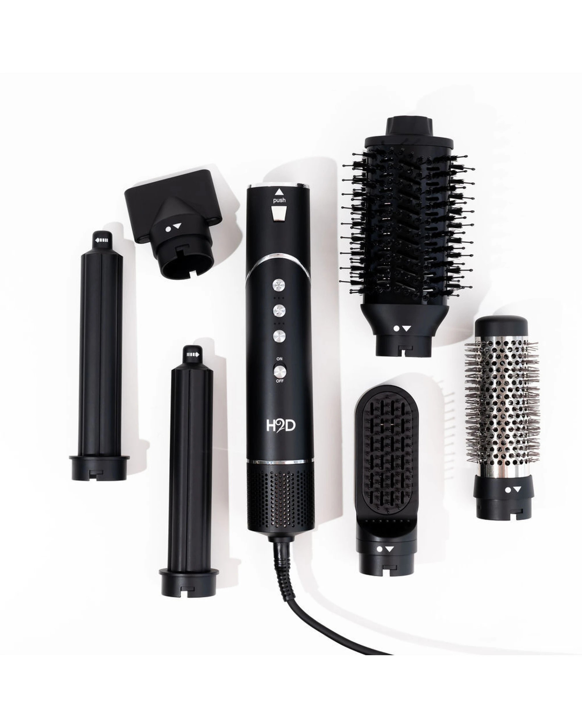 1 H2D 6-in-1 Ultra Styler Hair Styling Tool in Black Rose, 1 of 9