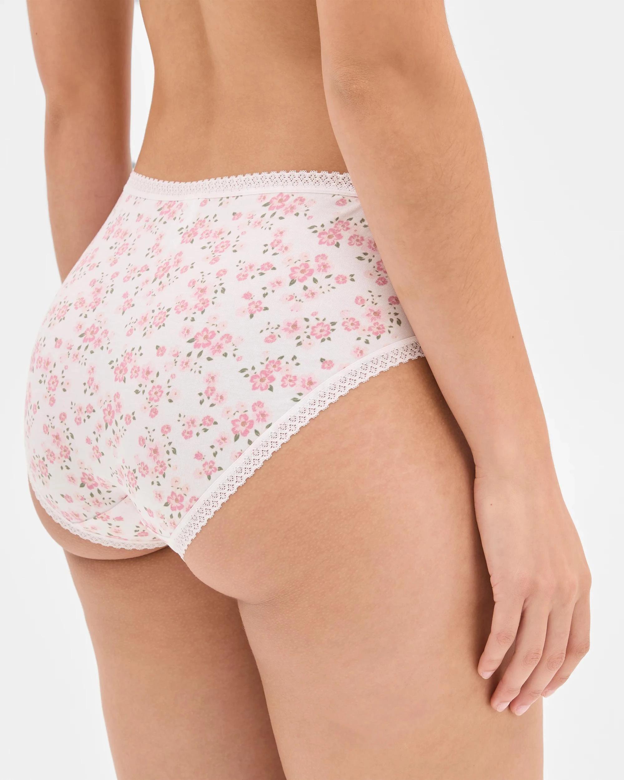 4 Target Woman Womens Australian Cotton Blend Midi Briefs 5 Pack , 4 of 4