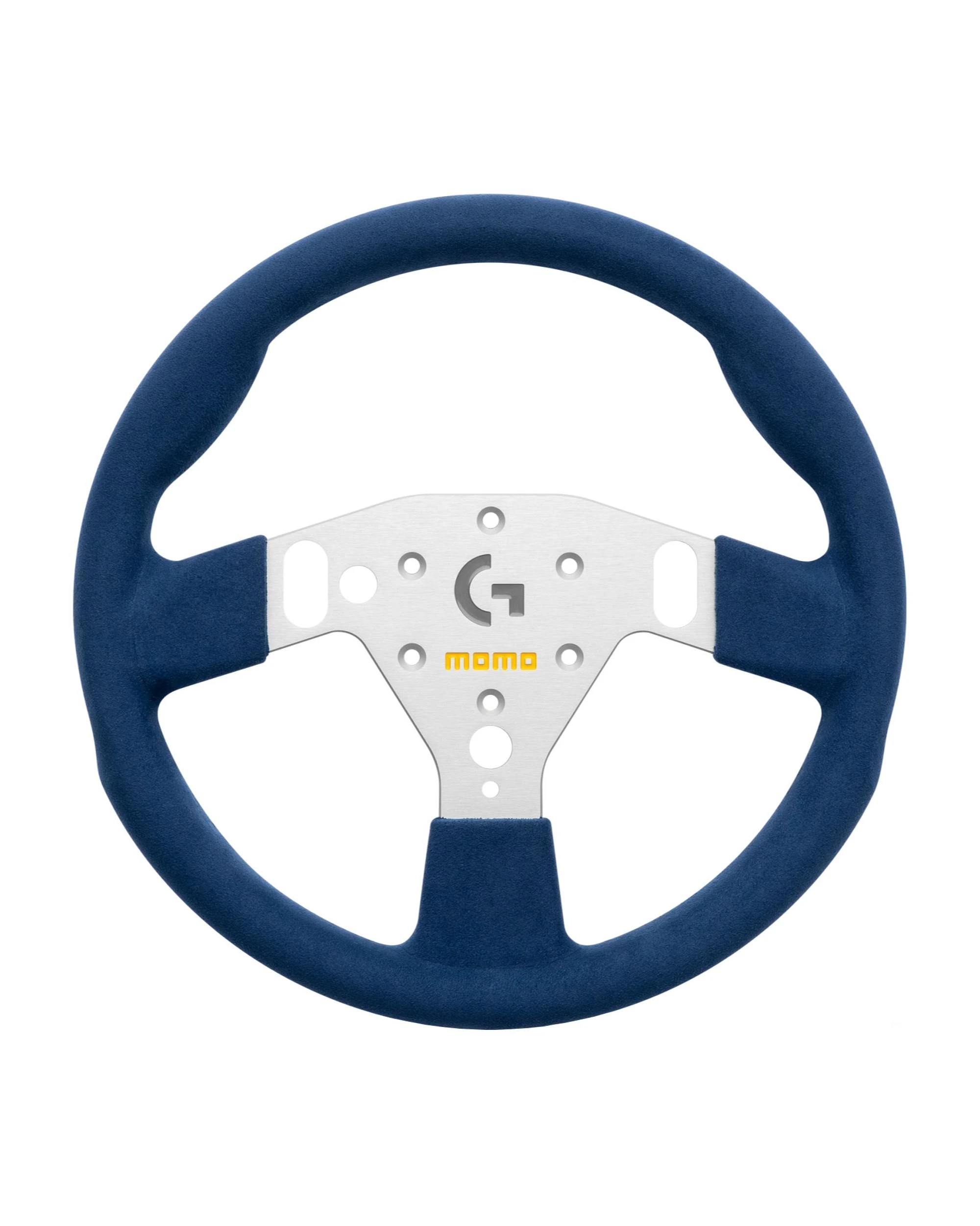 1 MOMO × Logitech G Sim GT 320 Steering Wheel Attachment for RS Wheel Hub - Blue, 1 of 3