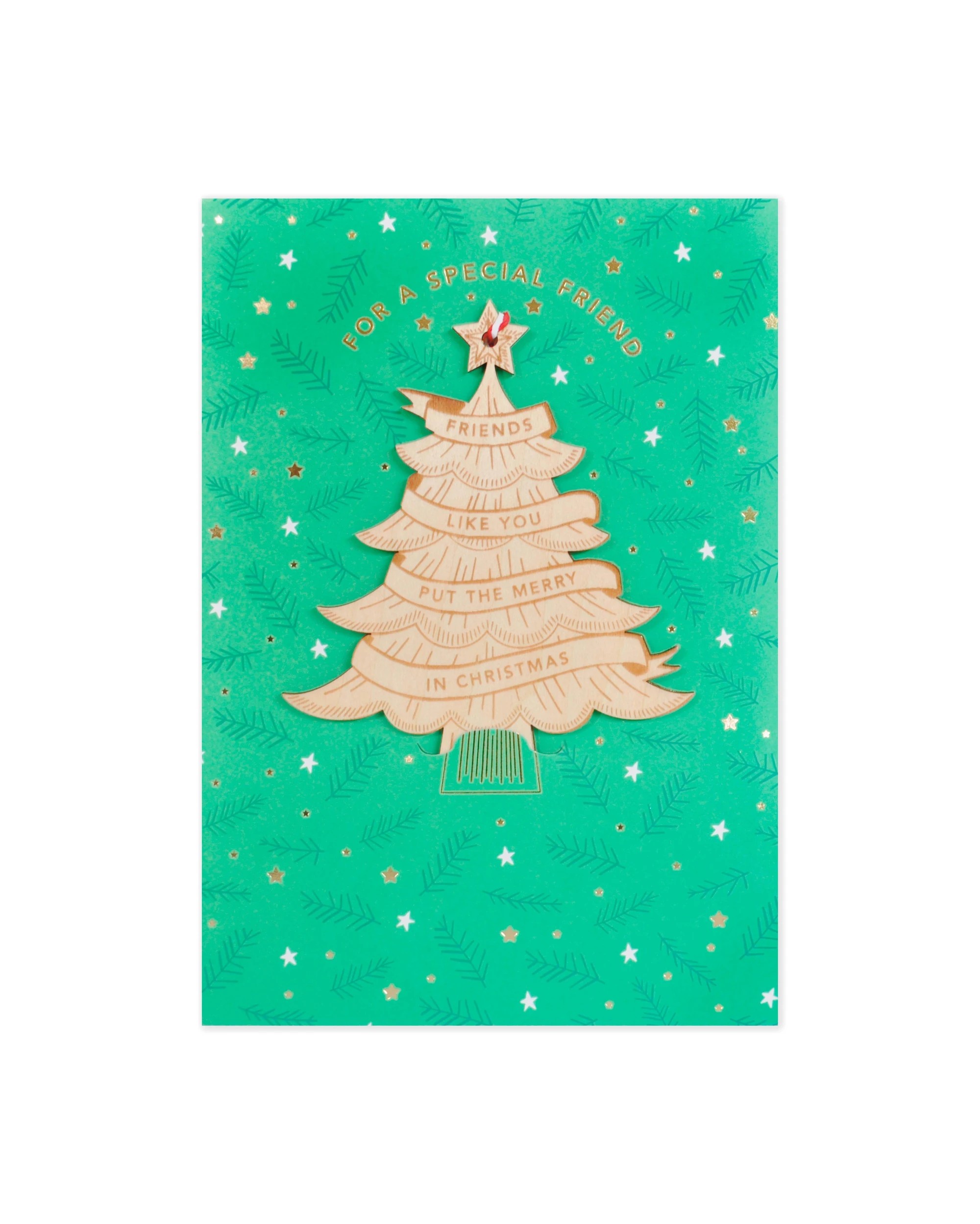 Hallmark Christmas Card for Friend - Elegant - Kmart