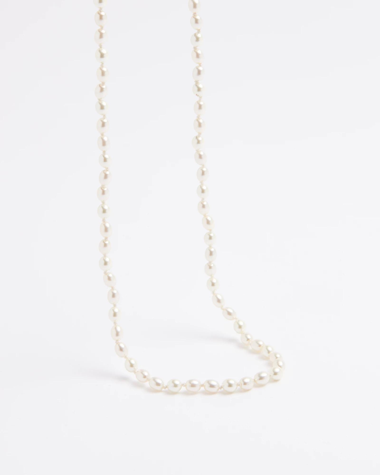 1 Target Faux Pearl Bead Necklace PEARL, 1 of 1