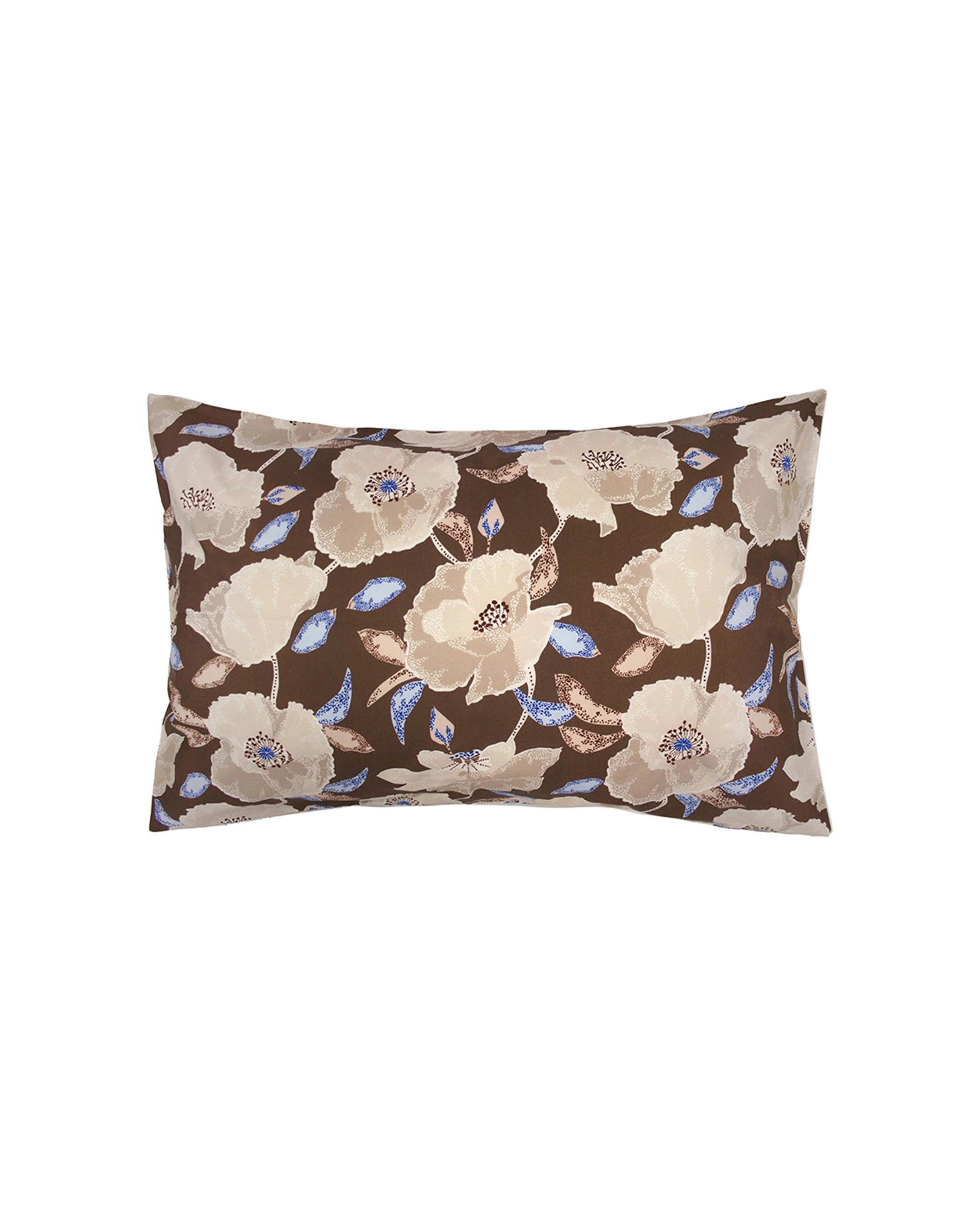 4 Bambury Faith Cotton Floral Reversible Print Quilt Cover Set - Queen Bed - Brown, 4 of 6