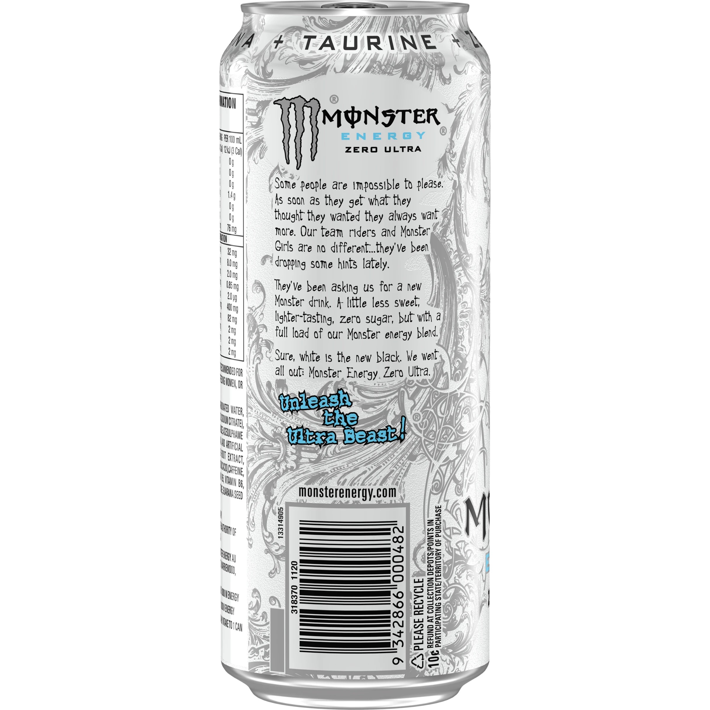 5 Monster Energy Drink Zero Ultra 500ml, 5 of 6