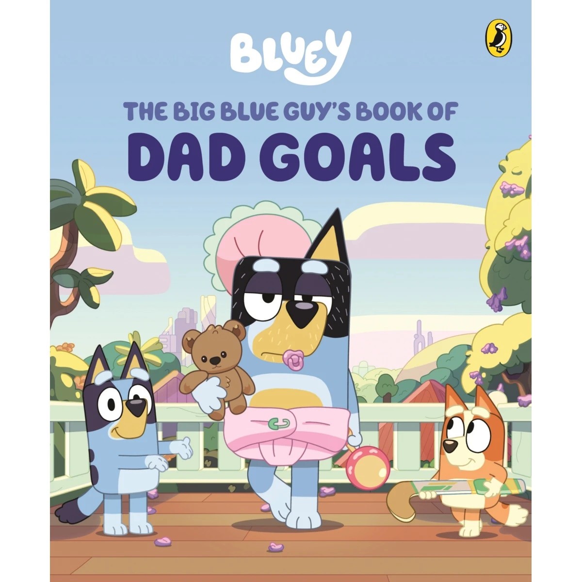 1 Bluey: The Big Blue Guy's Book of Dad Goals - Book, 1 of 4