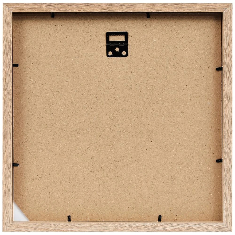 3 Happy Frames 30 x 30CM Poster Frame Oak, 3 of 3
