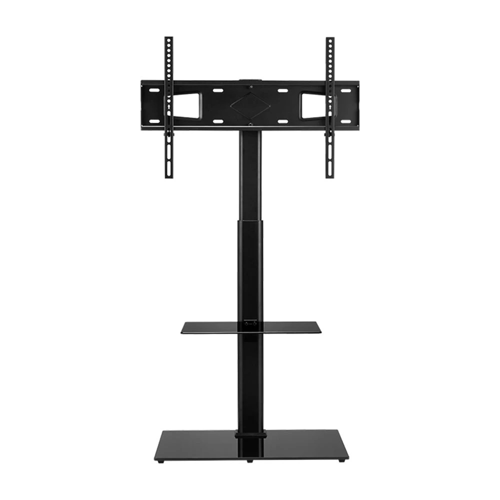 1 ZUNI TV Stand Bracket with Laptop Shelf for 32-65 inch TVs for Bedroom Office - Black, 1 of 3