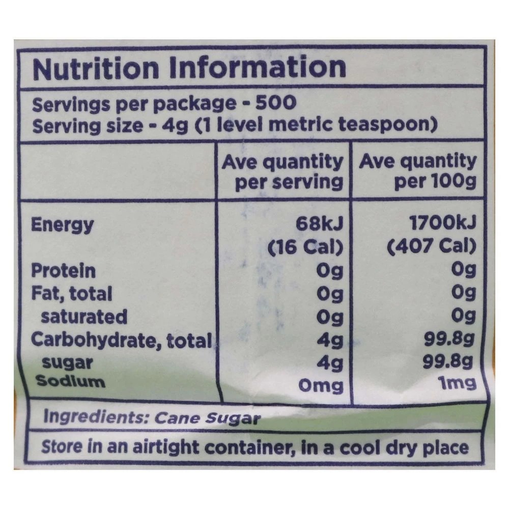 4 CSR Raw Sugar 2kg, 4 of 4