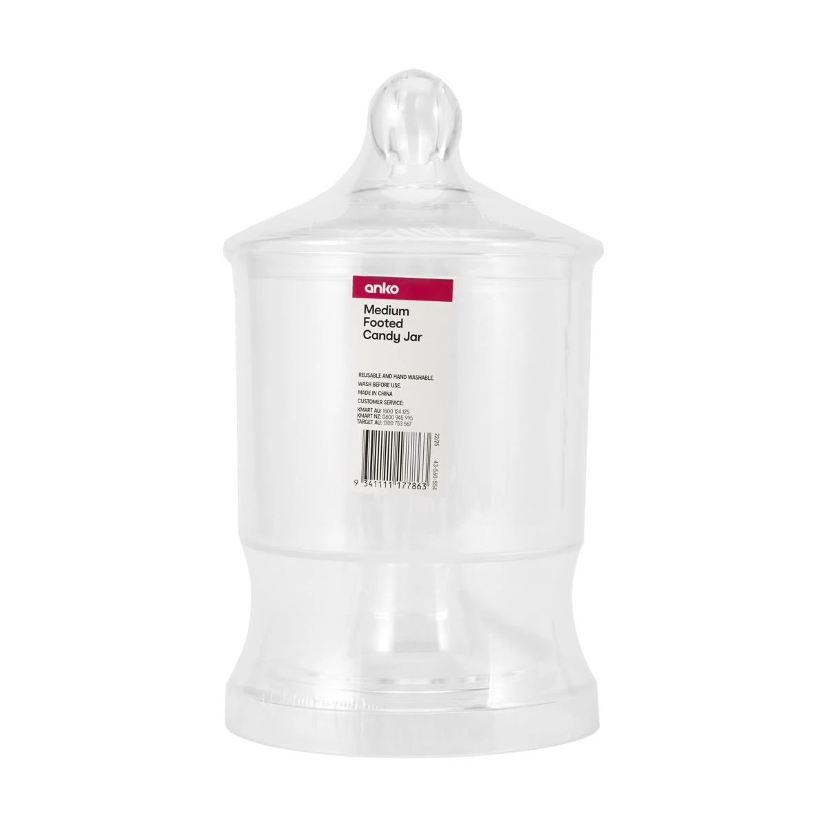 4 Medium Footed Candy Jar, 4 of 4