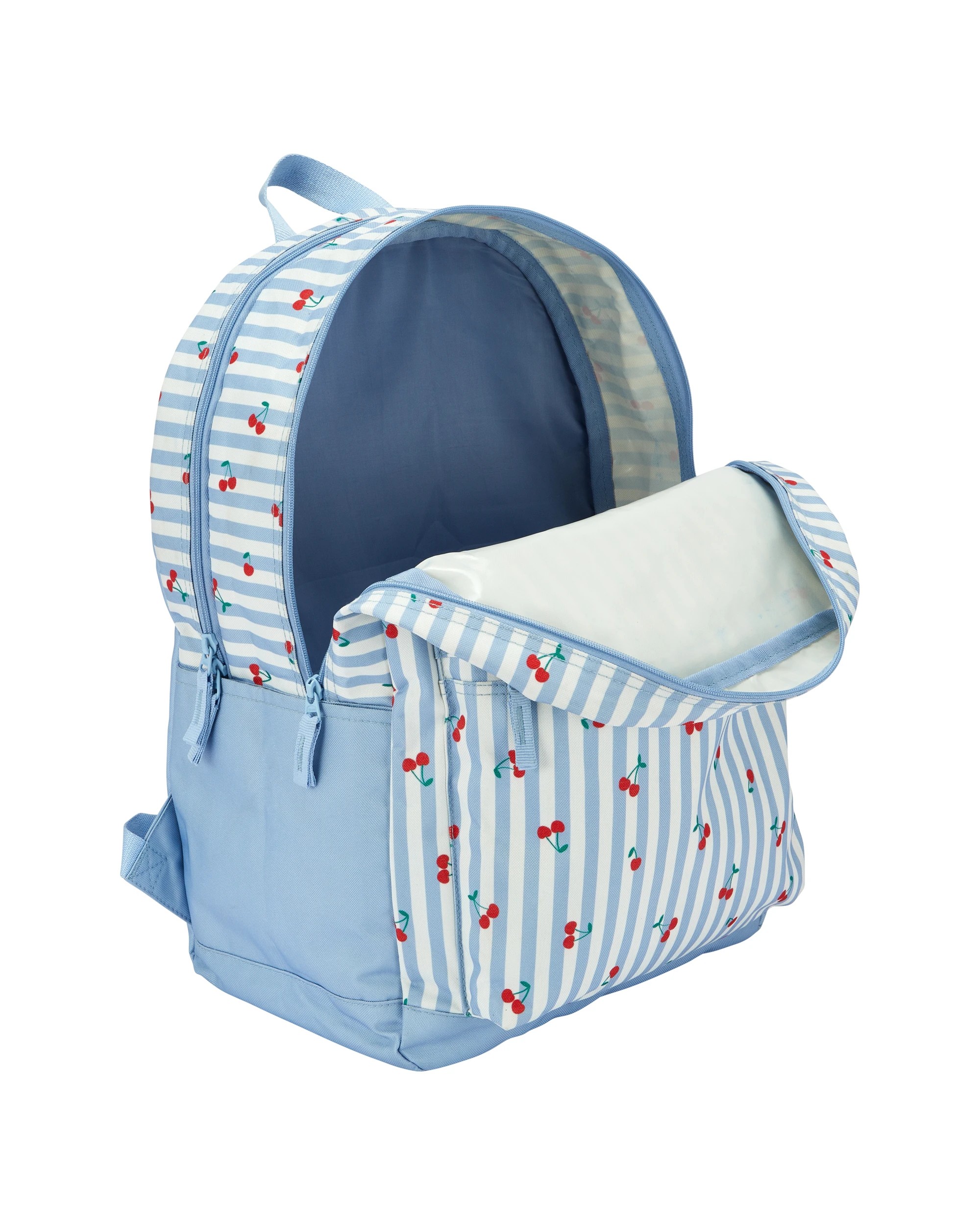 4 Youth Backpack - Cherry Stripe, 4 of 5