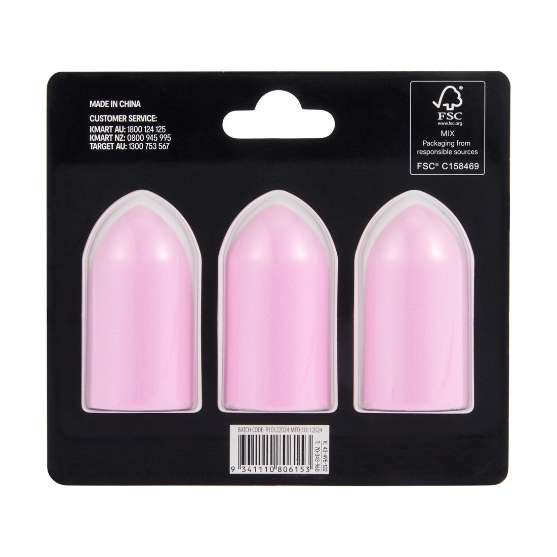 5 OXX Cosmetics 3 Pack Fingertip Blender Sponge - Pink, 5 of 5