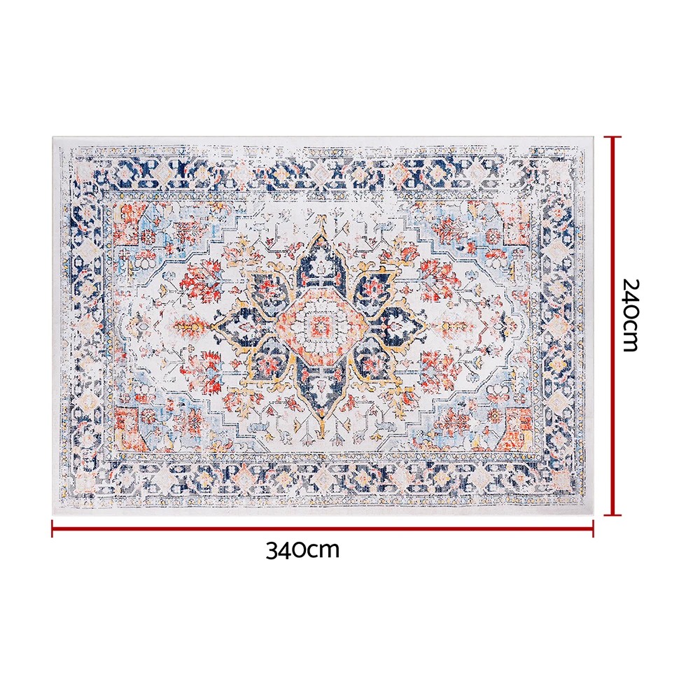 2 Artiss Floor Rug 240x340cm Large Washable - Multi, 2 of 2