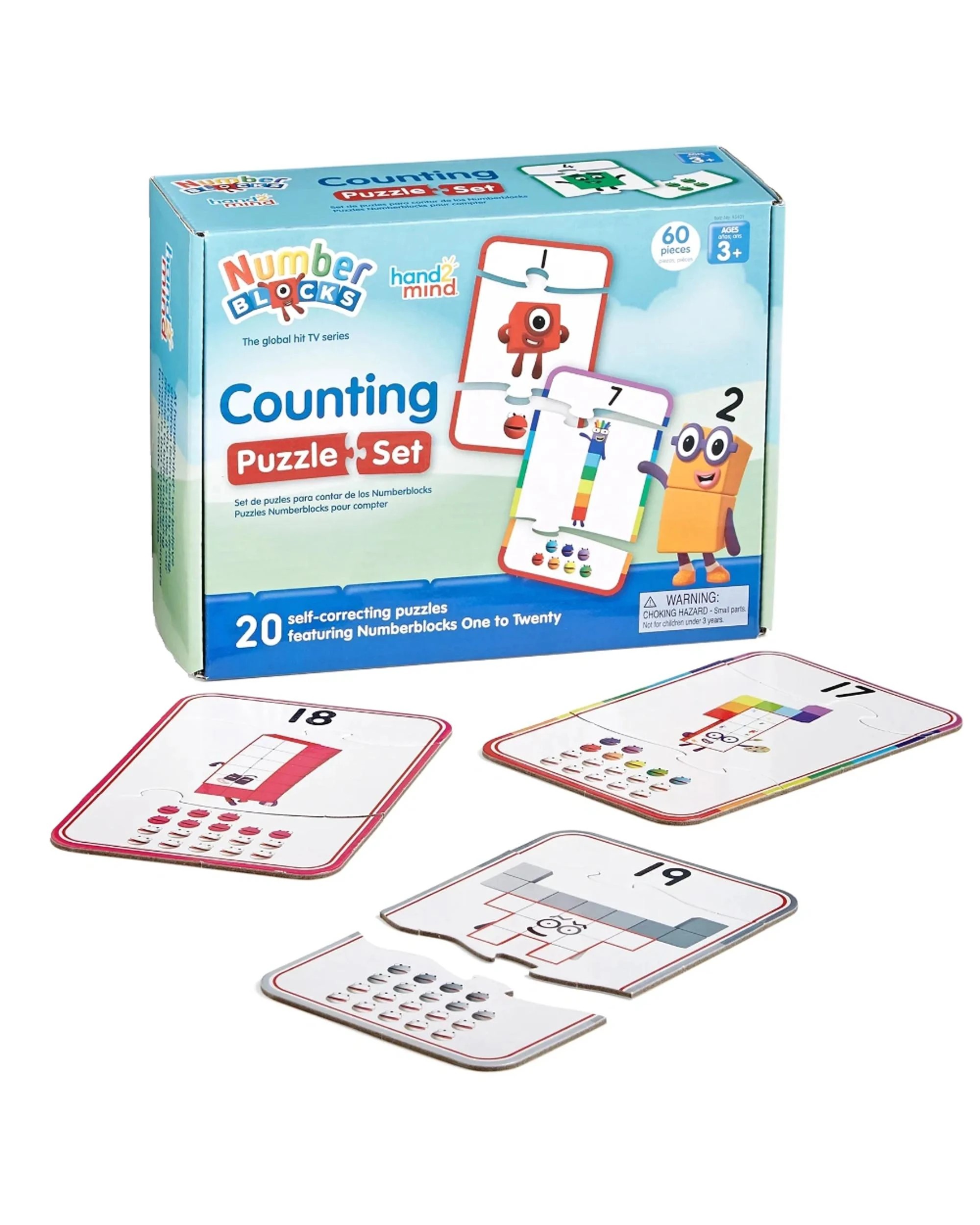 1 Numberblocks Counting Puzzle Set, 1 of 4