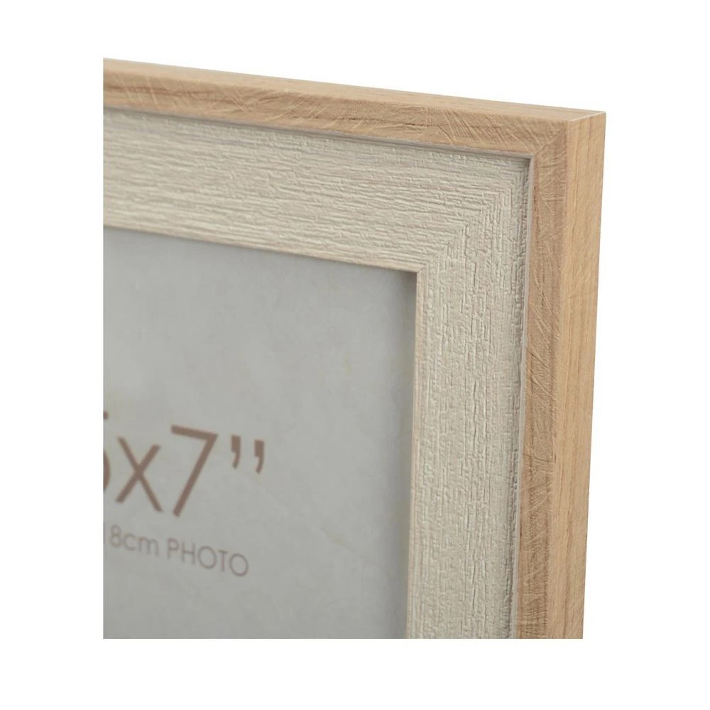2 Cleo 5x7" Frame Stone/Walnut, 2 of 4
