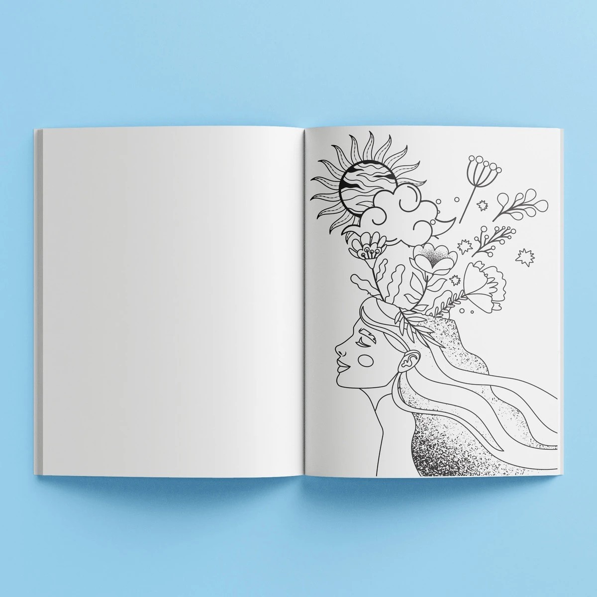 3 Mindwaves Calming Colouring: Daydreams - Book, 3 of 5
