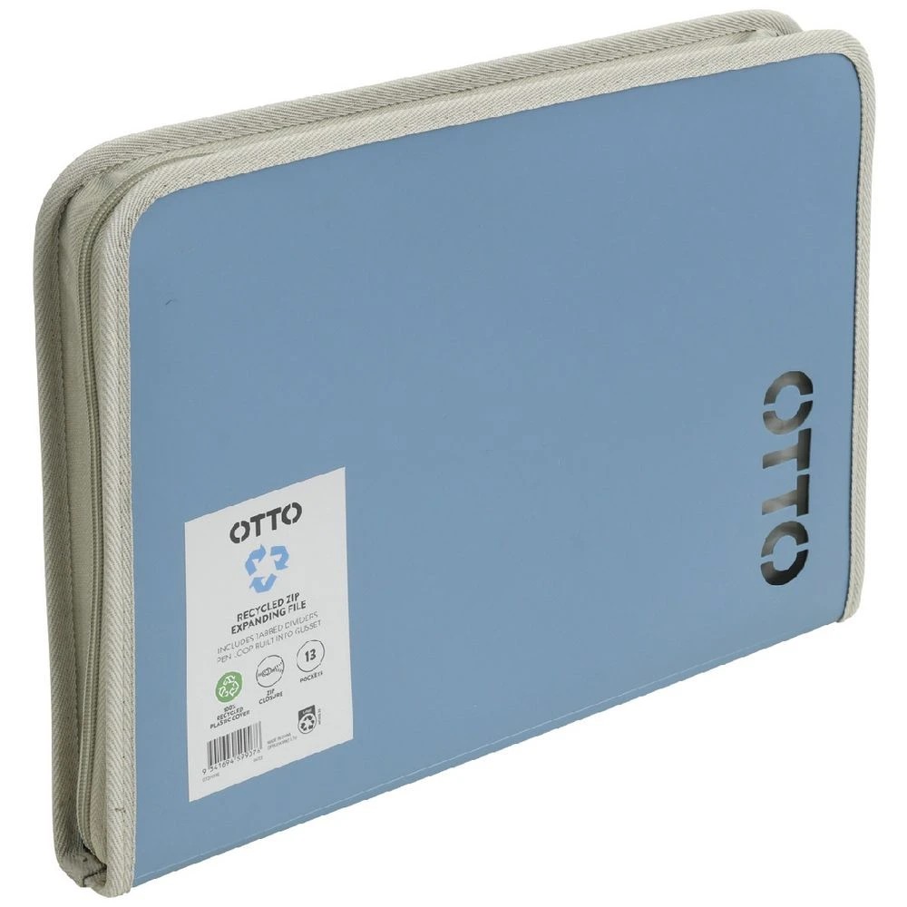 1 Otto Zip Expansion File Blue, 1 of 3