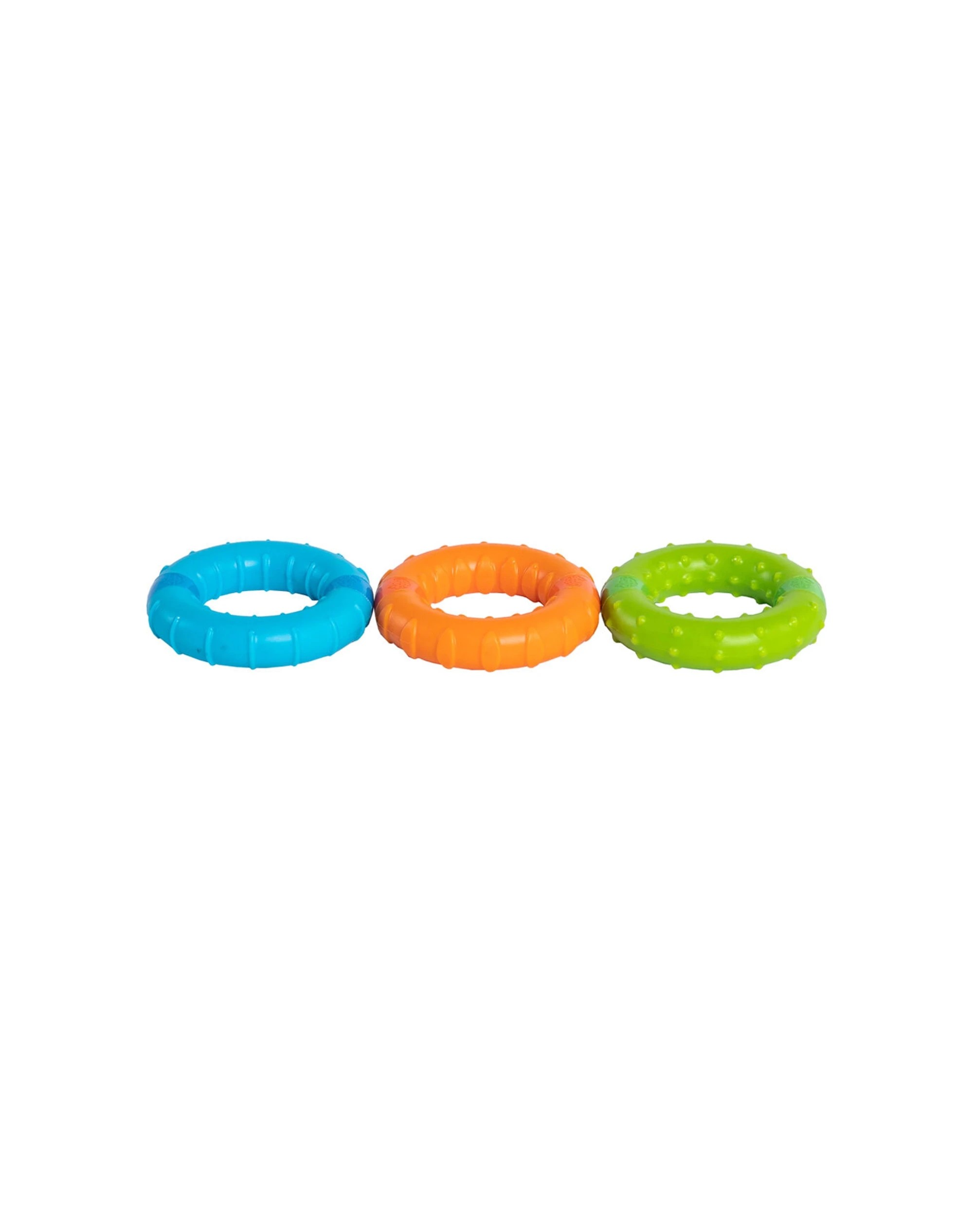 2 Fat Brain Toy Co Silly Rings Toy Set Of 3 Textured Magnetic Sensory Rings - Multi, 2 of 8