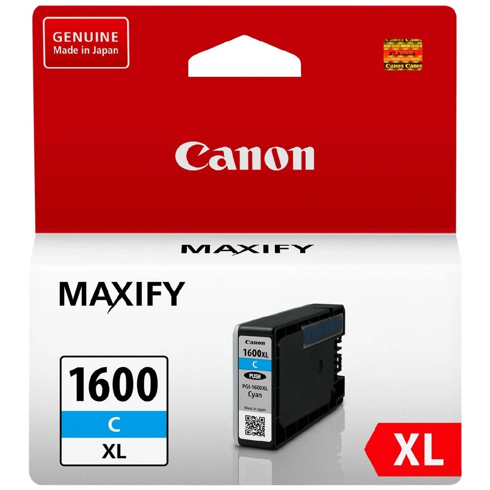 1 Canon PGI 1600XL Ink Cartridge Cyan, 1 of 4