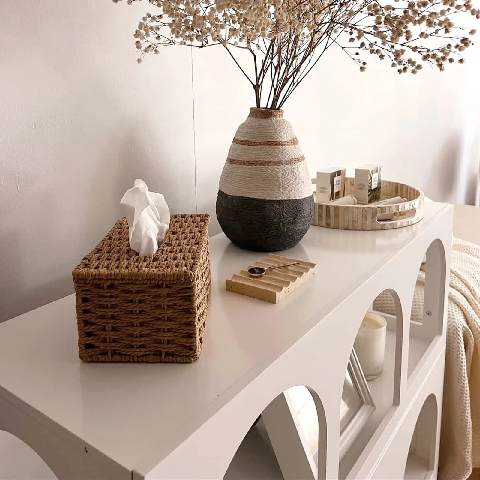 10 Oikiture Shelving Unit Display Shelf Storage Stand Bookcase Bookshelf
 - White, 10 of 10