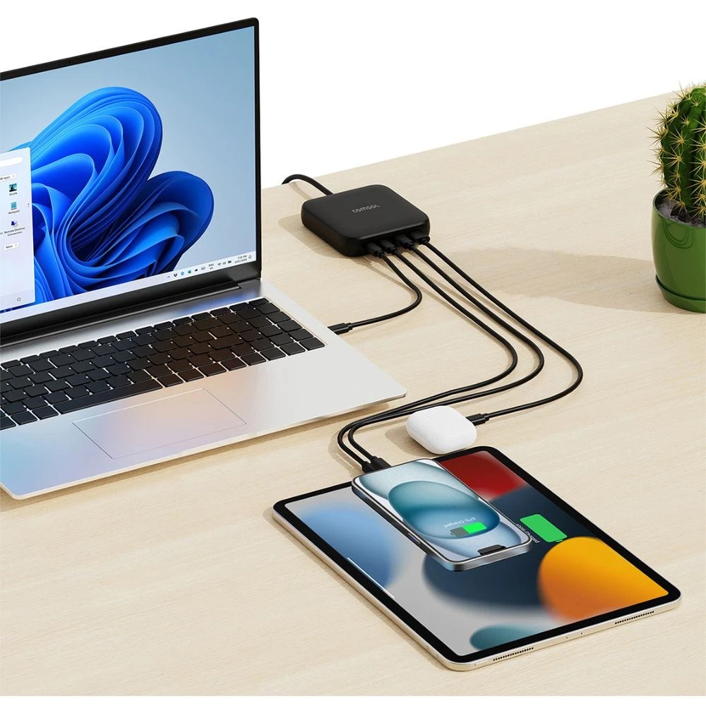 4 Comsol 100W 4 Port Desktop Charger, 4 of 5