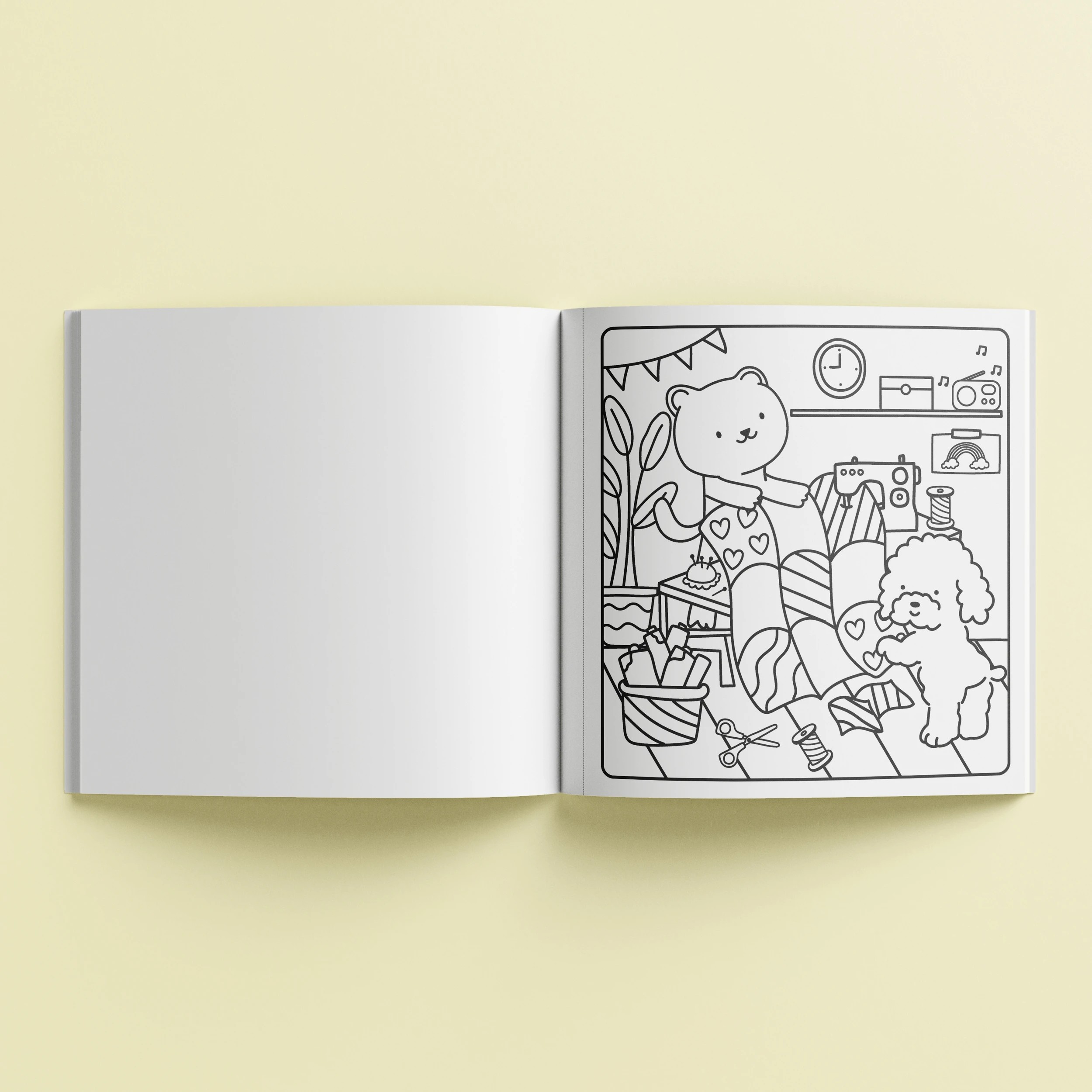 4 Sunny Vibes Candy Colouring Kit - Book, 4 of 4