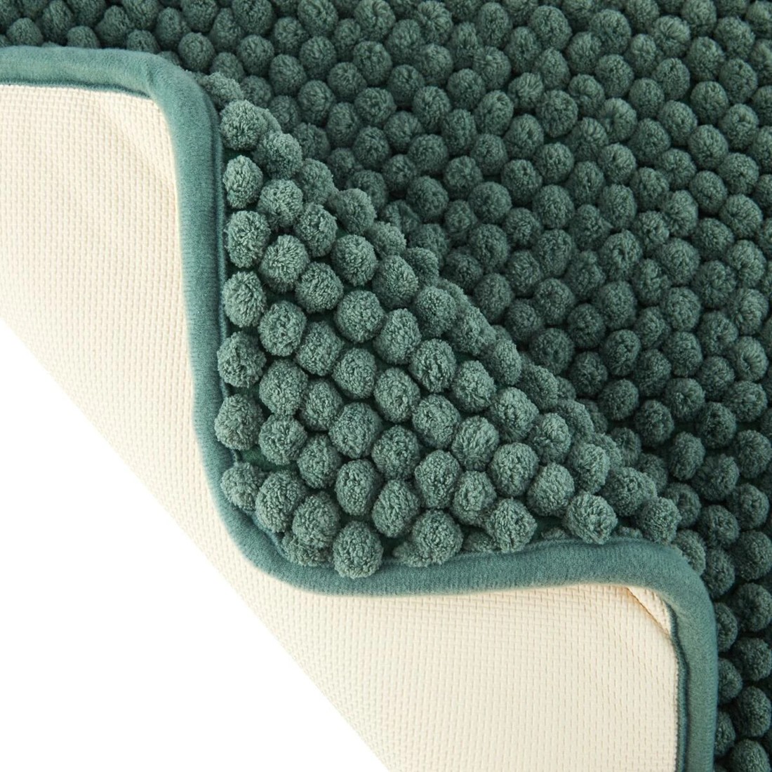 2 Memory Foam Bath Mat - Green, 2 of 5