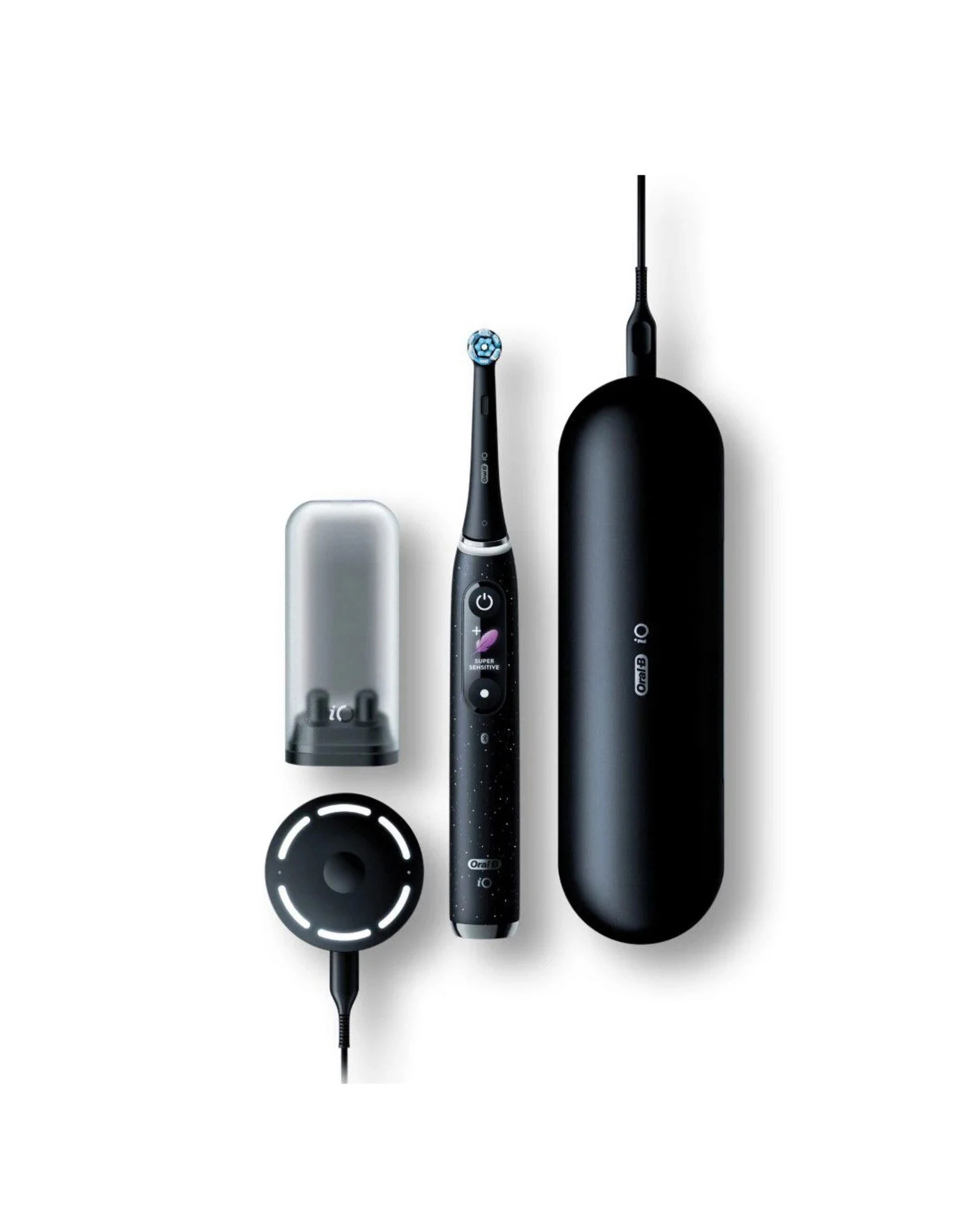 3 Oral-B iO 10 Series Electric Toothbrush W/ Travel Case - Black, 3 of 3