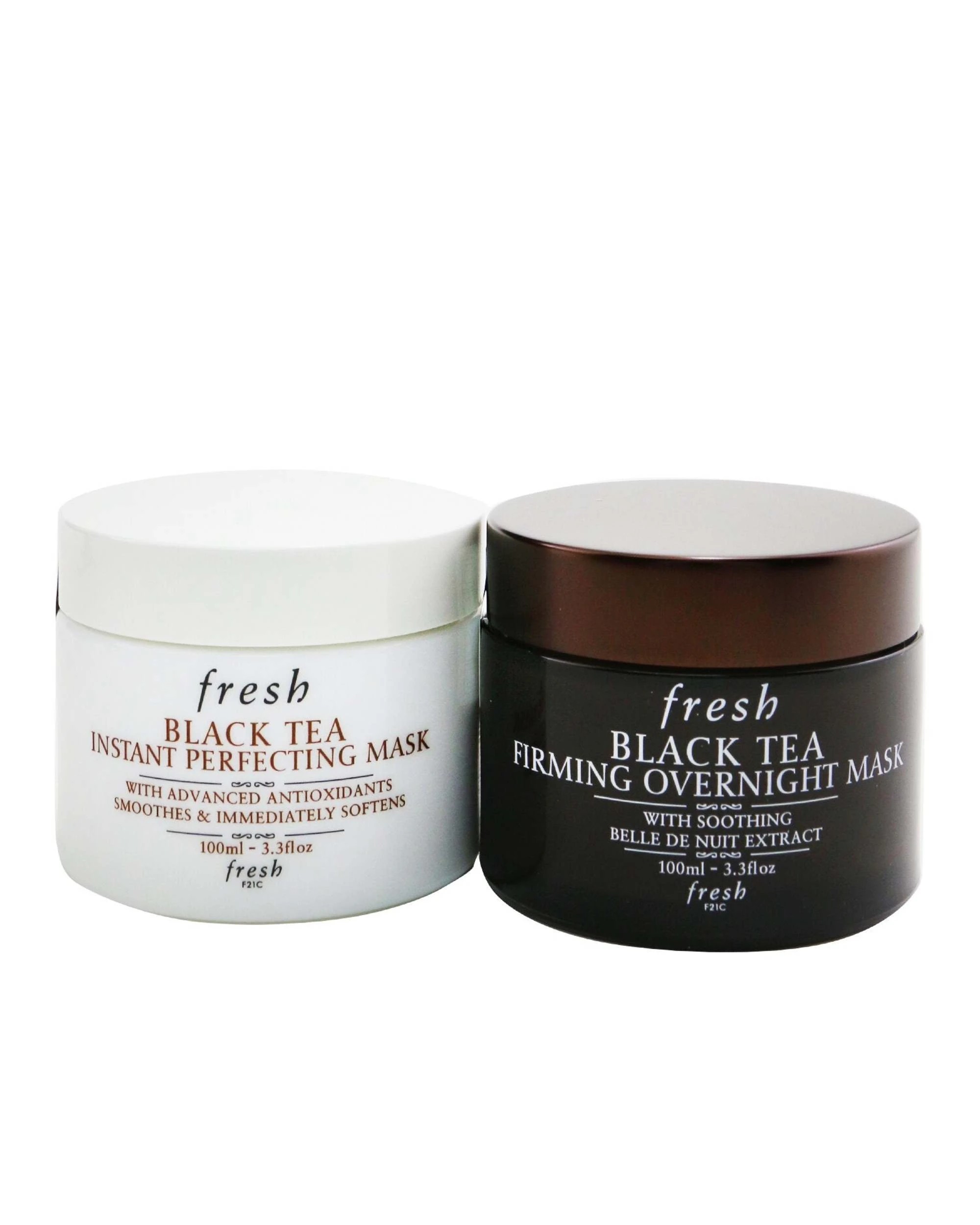 1 Fresh Black Tea Age-Delay Night & Day Set Instant Perfecting Mask + Firming Overnight Mask 2x100ml/3.3oz, 1 of 3