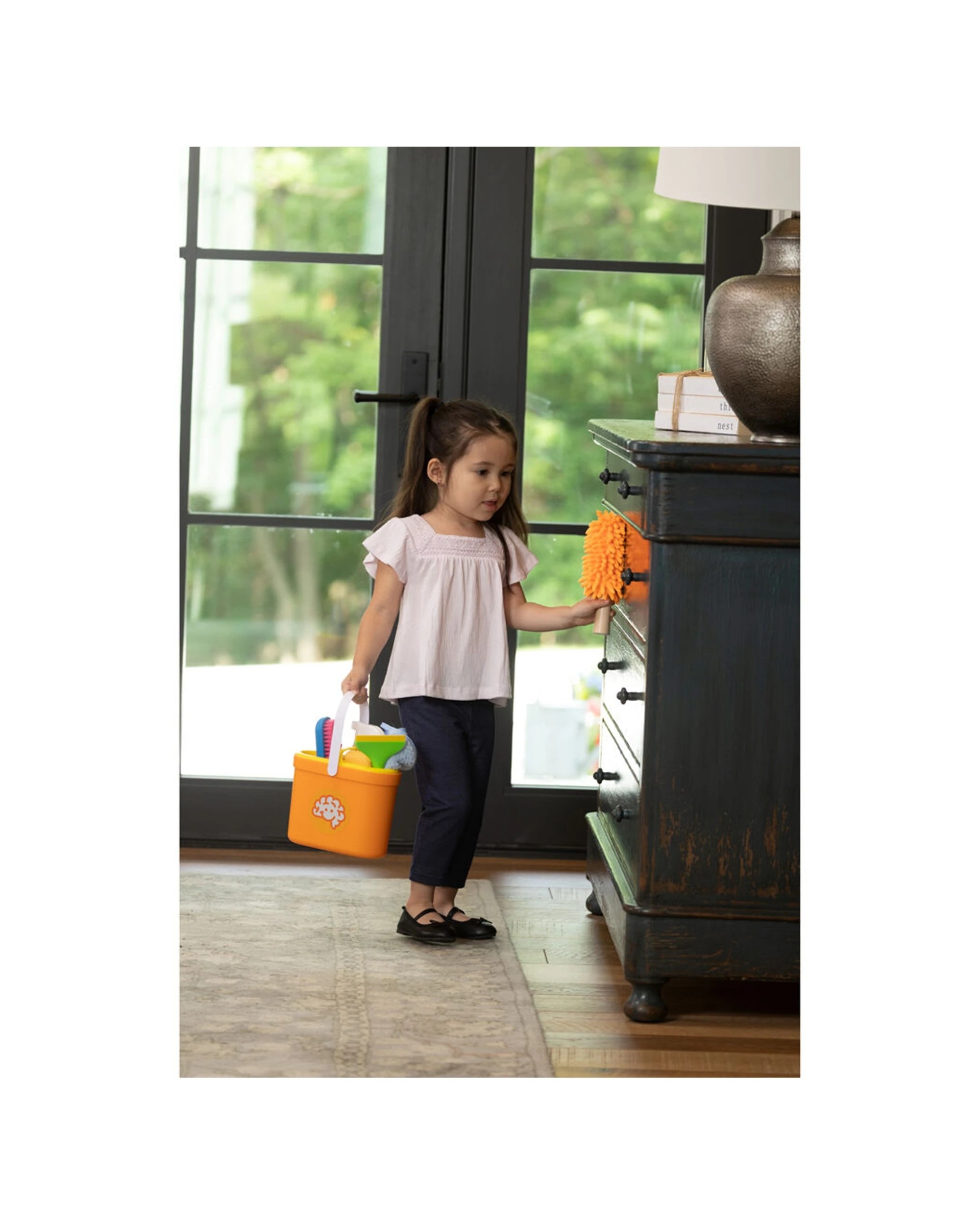Fat Brain Toy Co. Pretendables Cleaning Kids Pretend Play Set Spray ...