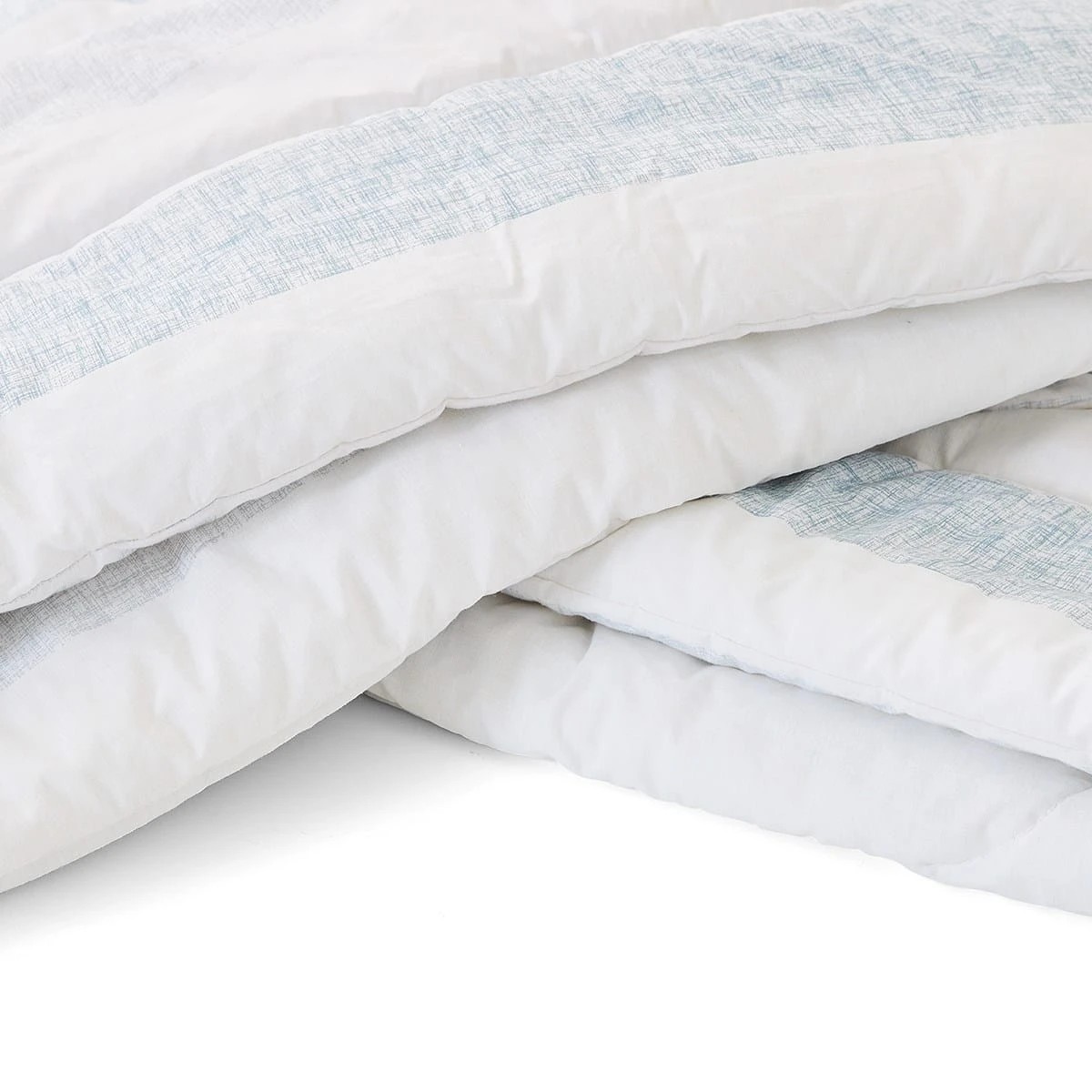 5 Quinn Cotton Rich Reversible Comforter Set - King Bed, Blue, 5 of 7