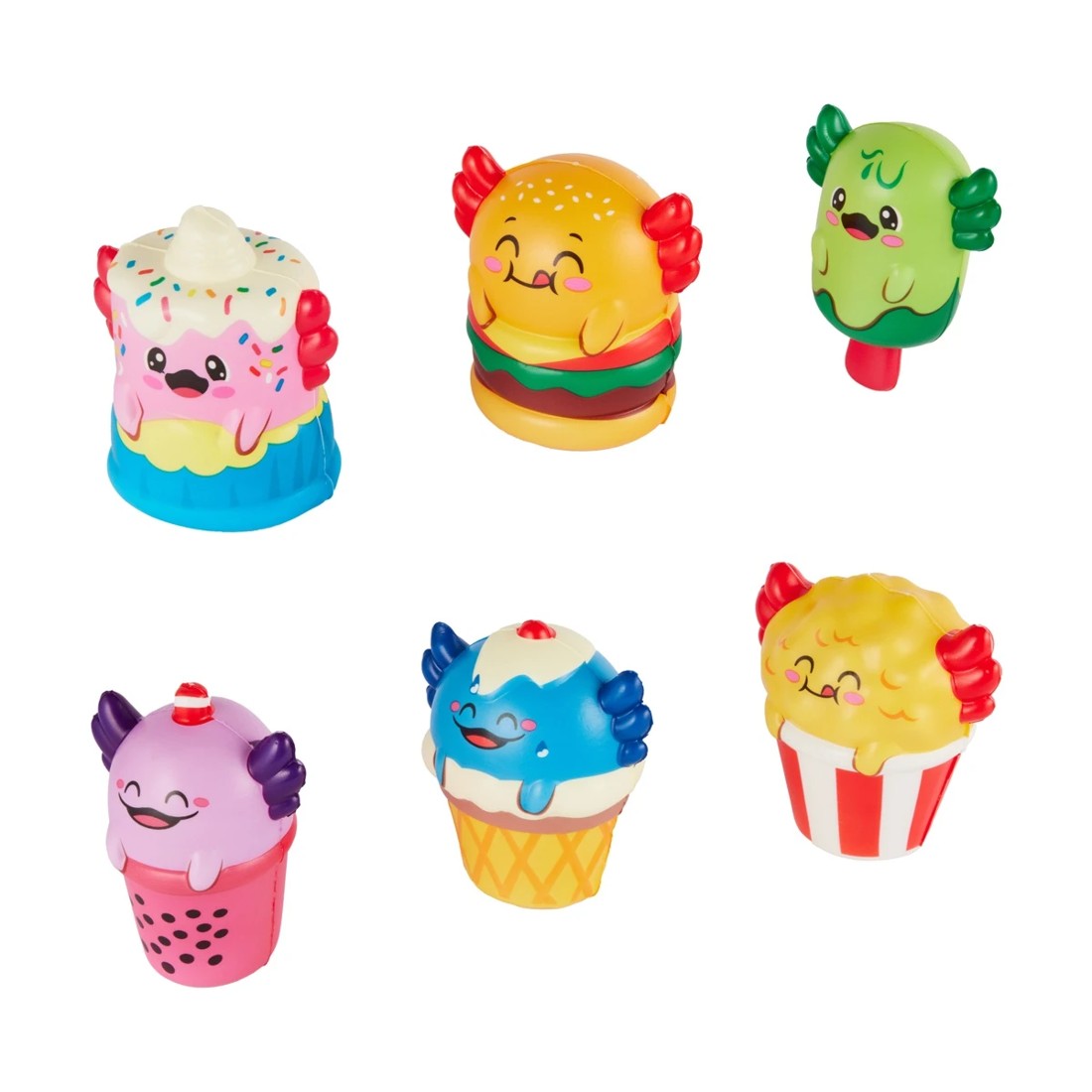 2 Ugly Cute Jumbo Foamie Axolotl - Assorted, 2 of 10