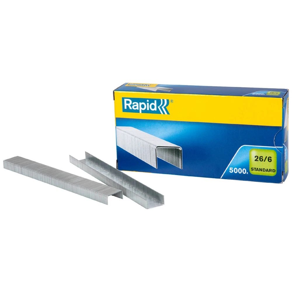 2 Rapid 26/6 Staples 5000 Pack, 2 of 2