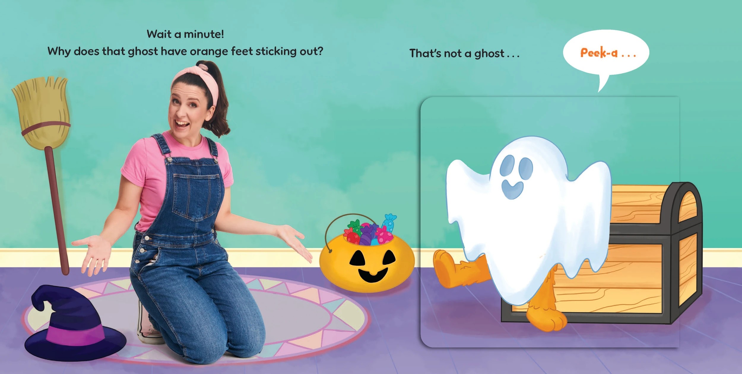 3 The Magic Halloween Box: A Lift-the-Flap Book of Opposites by Ms. Rachel - Book, 3 of 3
