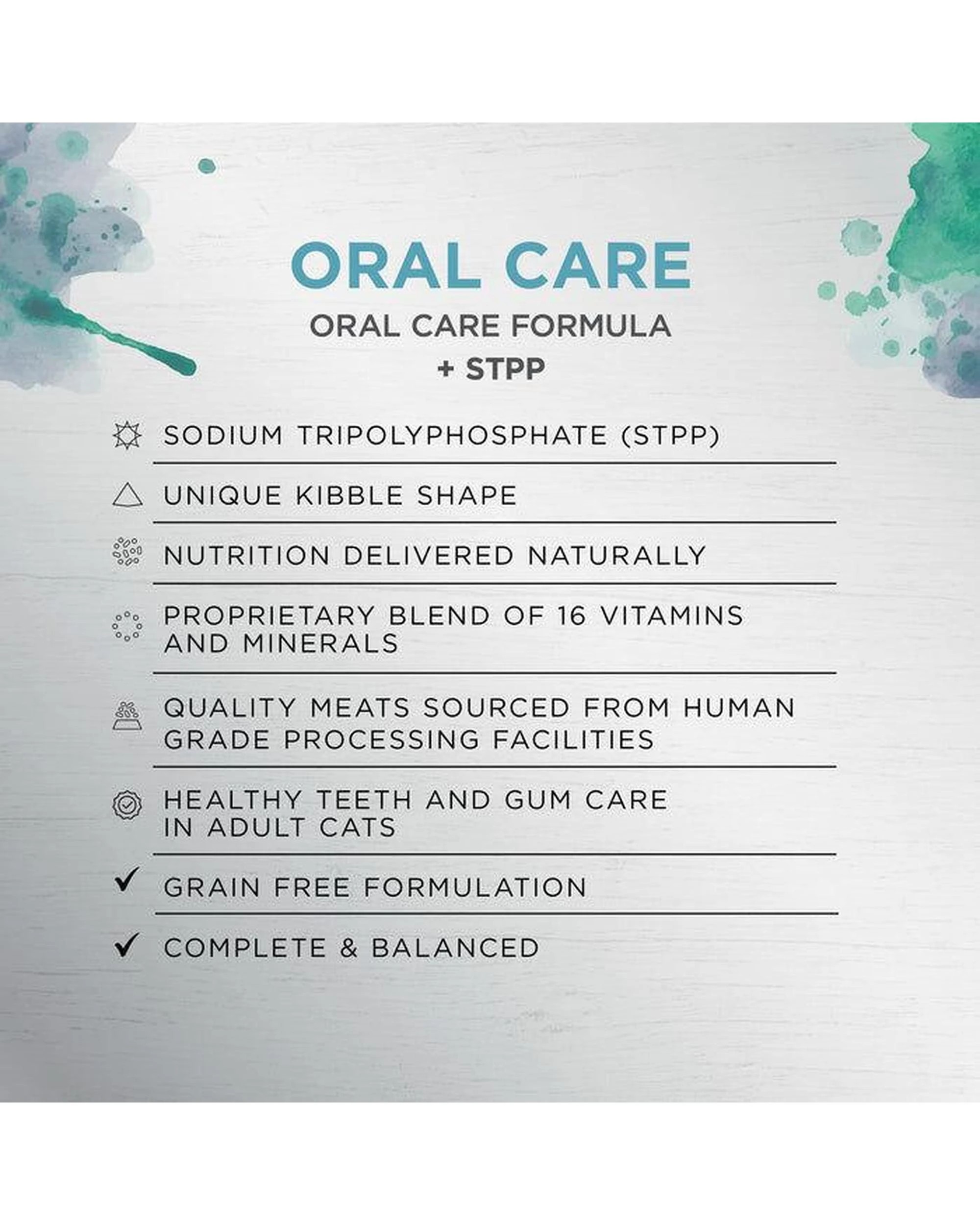 6 Ivory Coat Adult Raw Health Oral Care Cat Food Chicken + Raw Lamb 2kg, 6 of 6