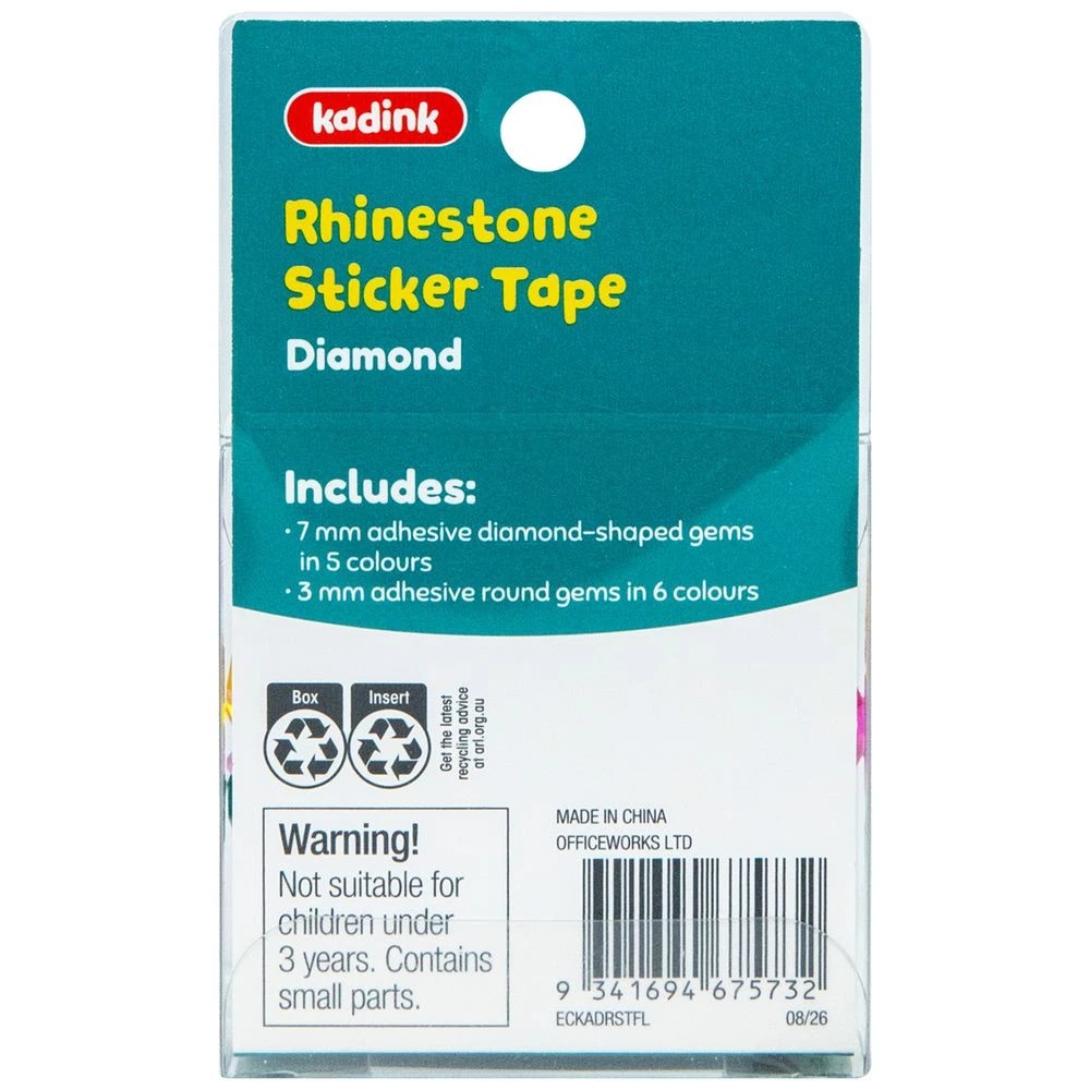 2 Kadink Rhinestone Sticker Tape Flower, 2 of 2