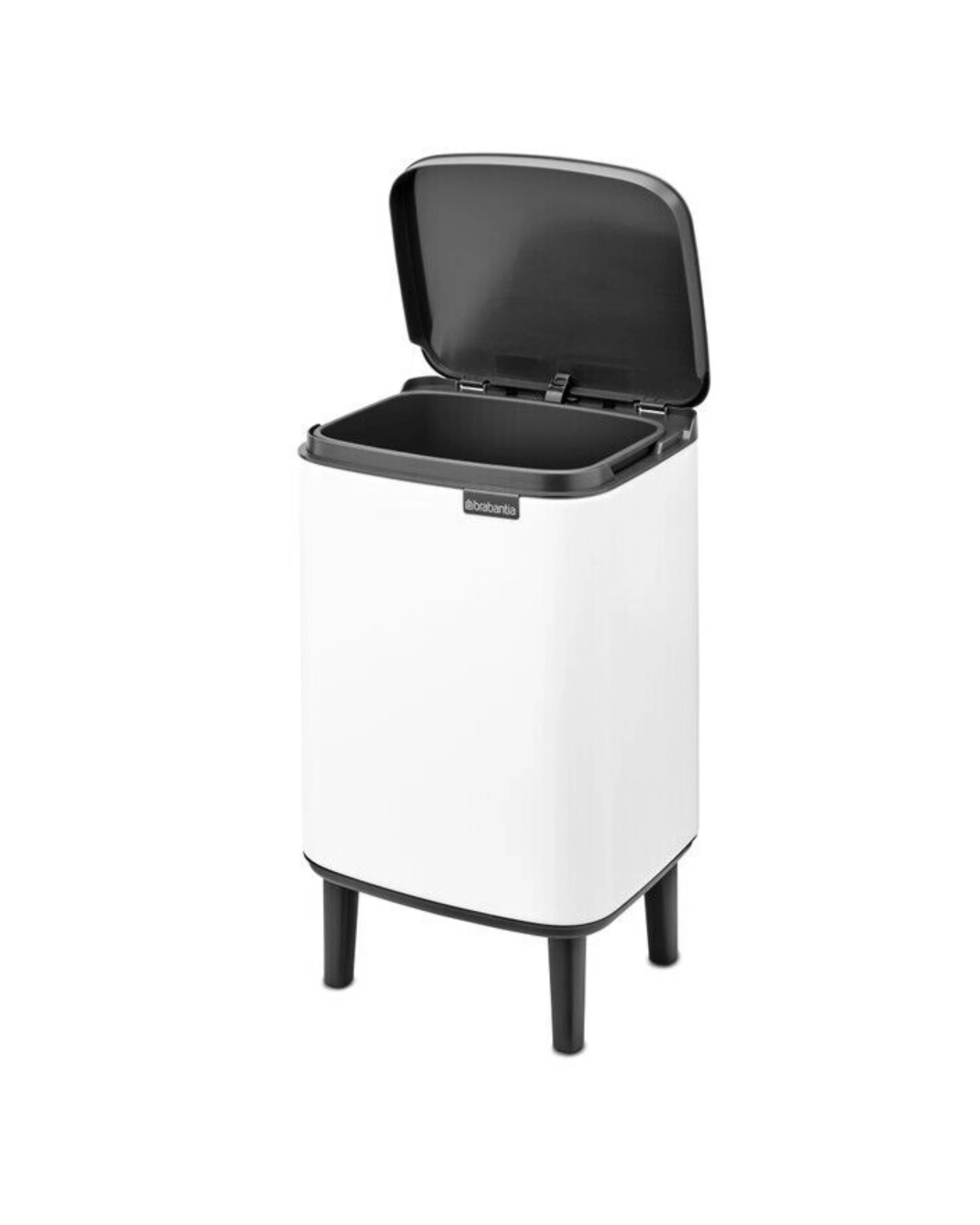 2 Brabantia Bo 7L Waste Bin Hi - White, 2 of 4